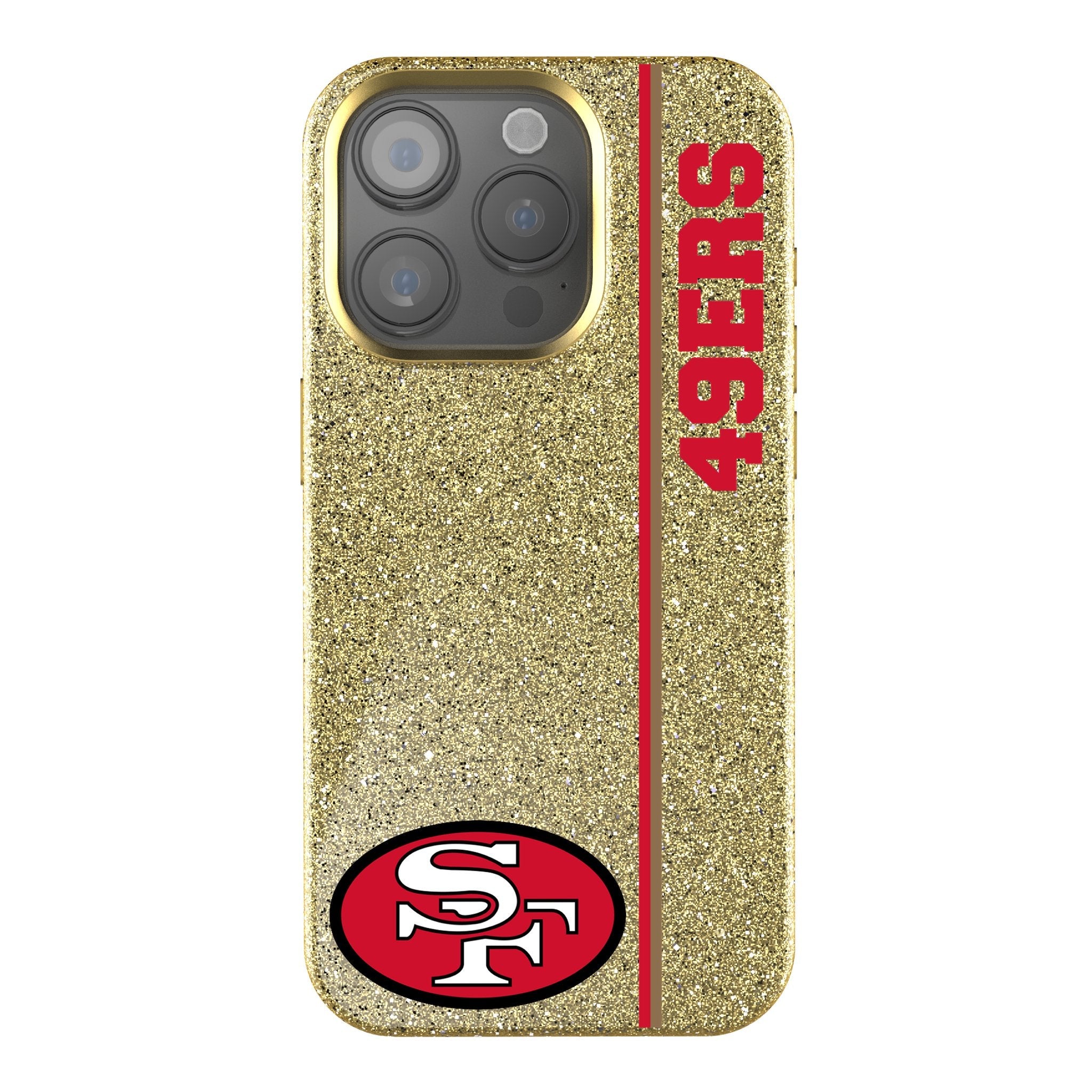 San Francisco 49ers Historic Collection Sidebar Bling Phone Case 1