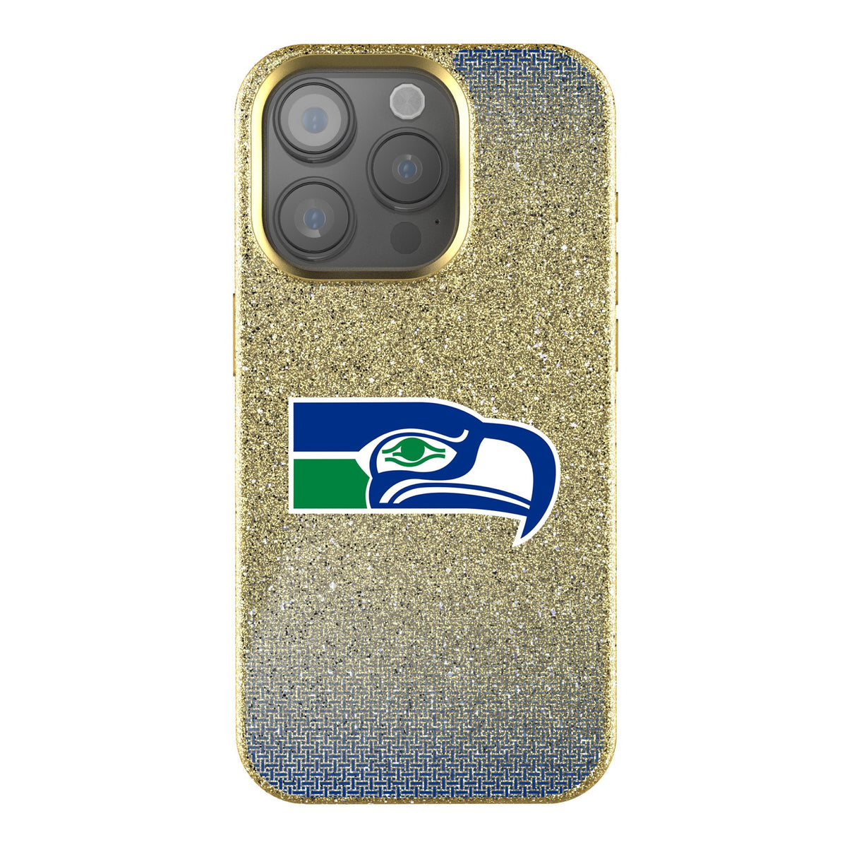 Seattle Seahawks Historic Collection Linen Bling Phone Case for Apple iPhone