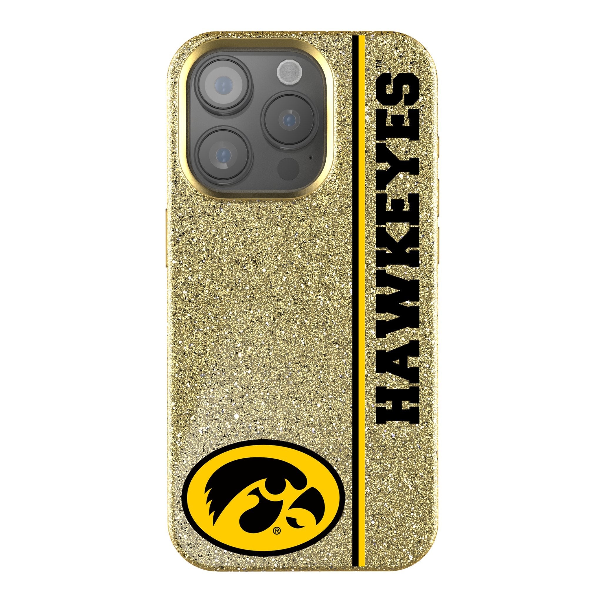 University of Iowa Hawkeyes Sidebar Bling Phone Case 1