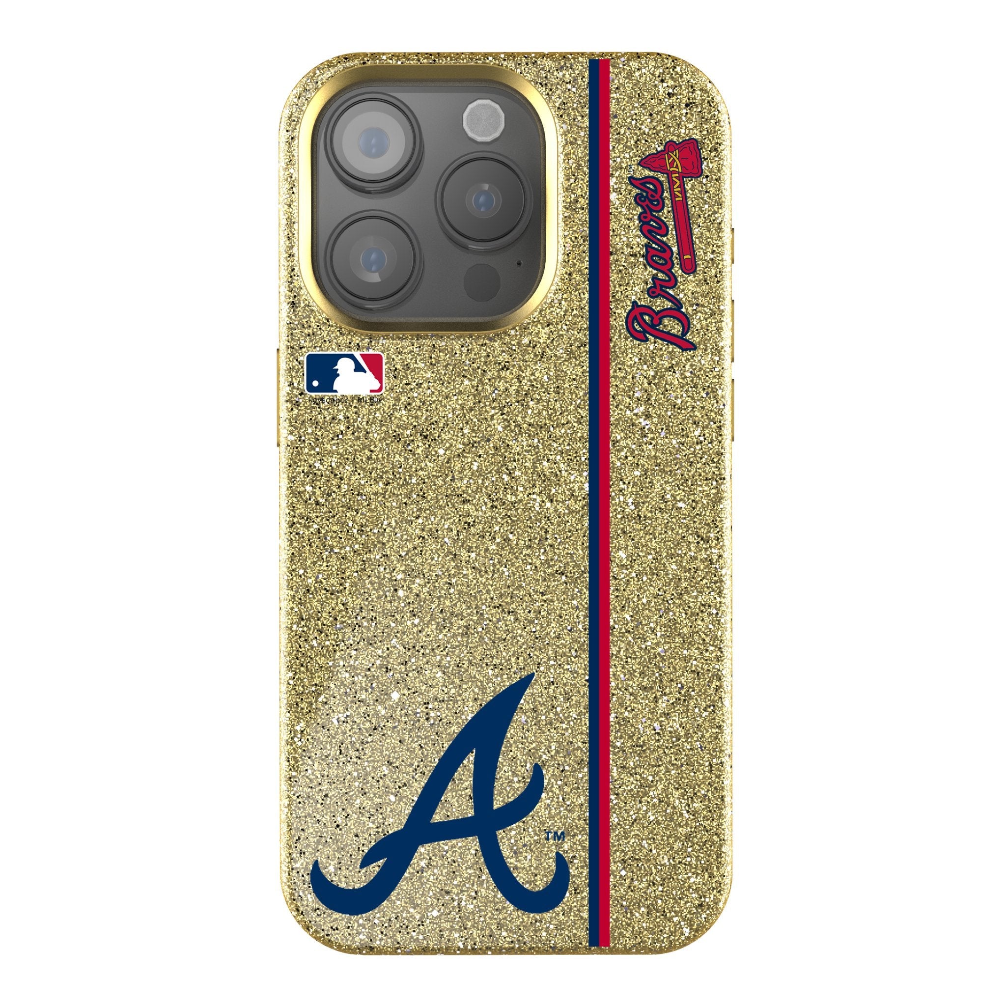 Atlanta Braves Sidebar Bling Phone Case