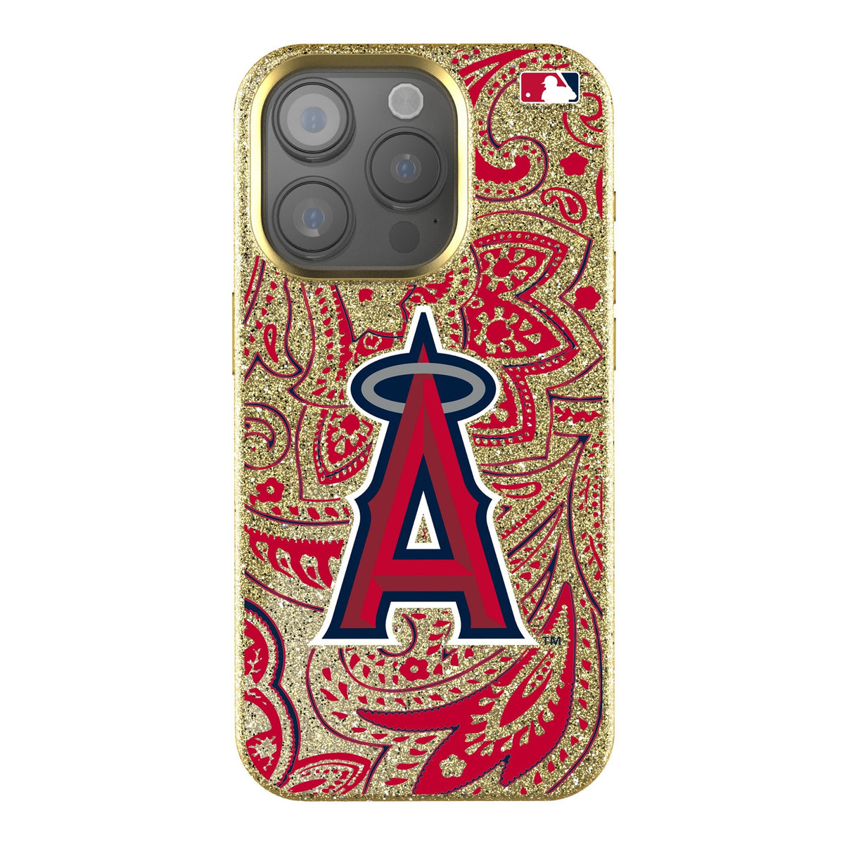 Los Angeles Angels Paisley Bling Phone Case