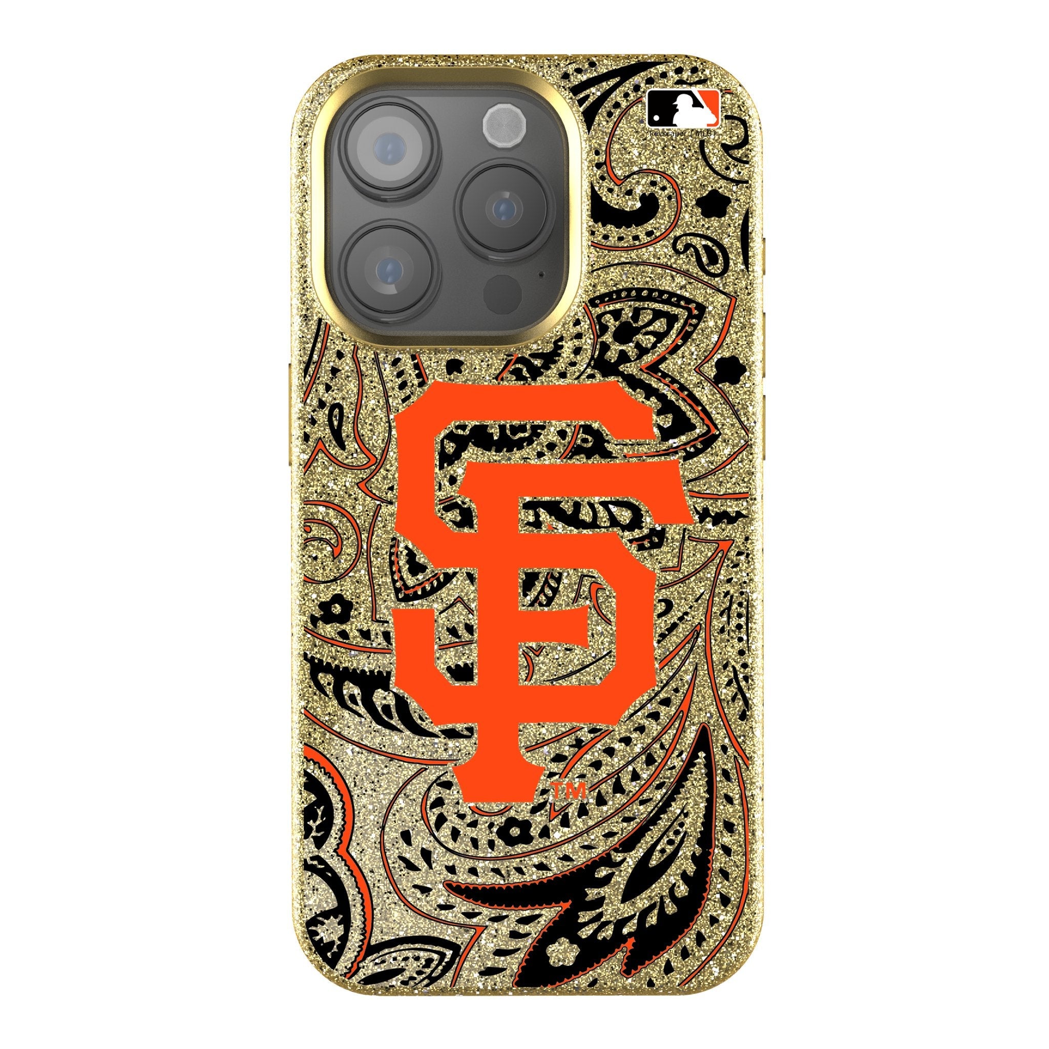San Francisco Giants Paisley Bling Phone Case