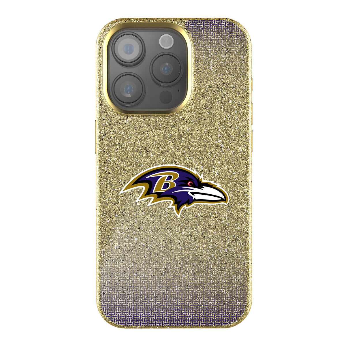 Baltimore Ravens Linen Bling Phone Case for Apple iPhone 1