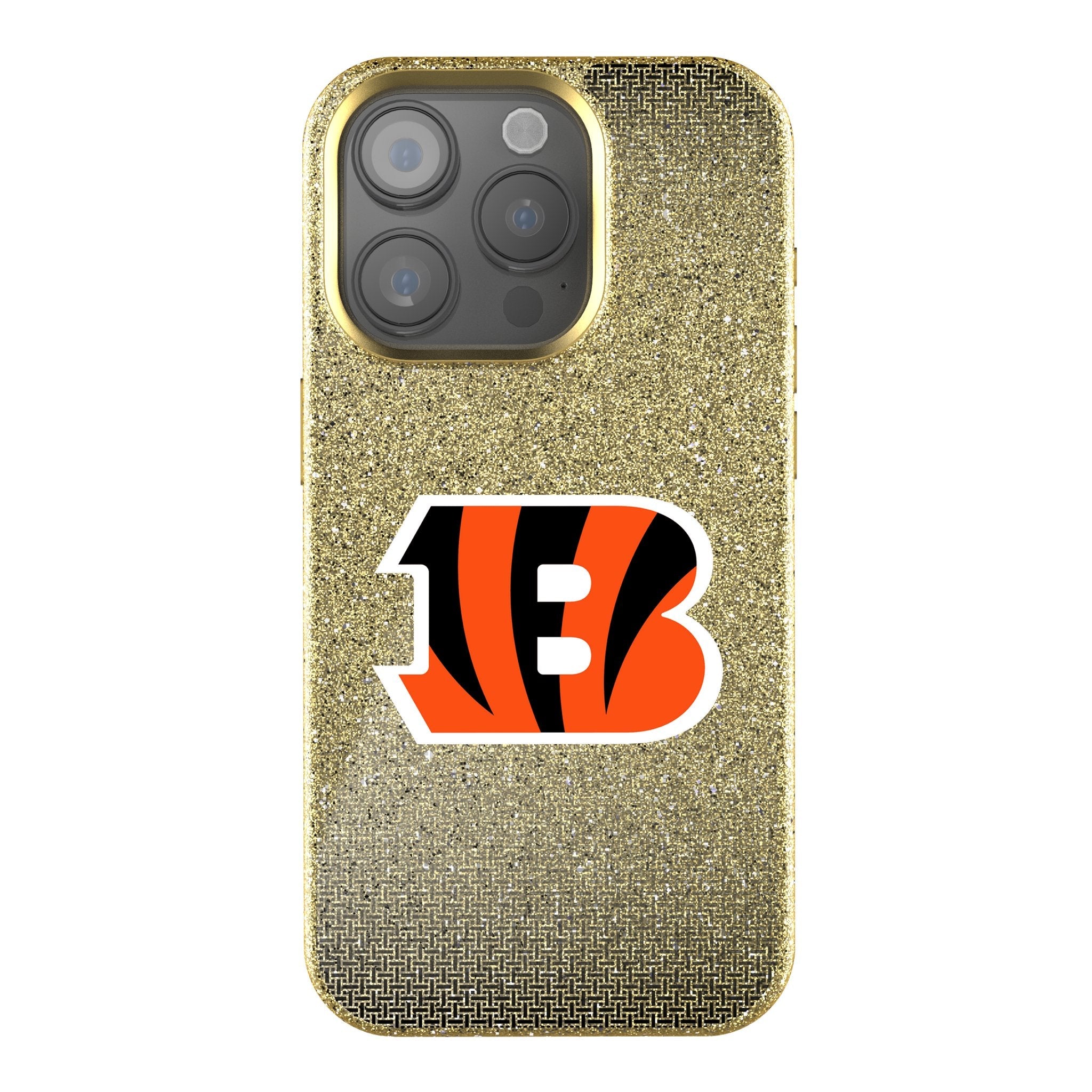 Cincinnati Bengals Linen Bling Phone Case for Apple iPhone 1