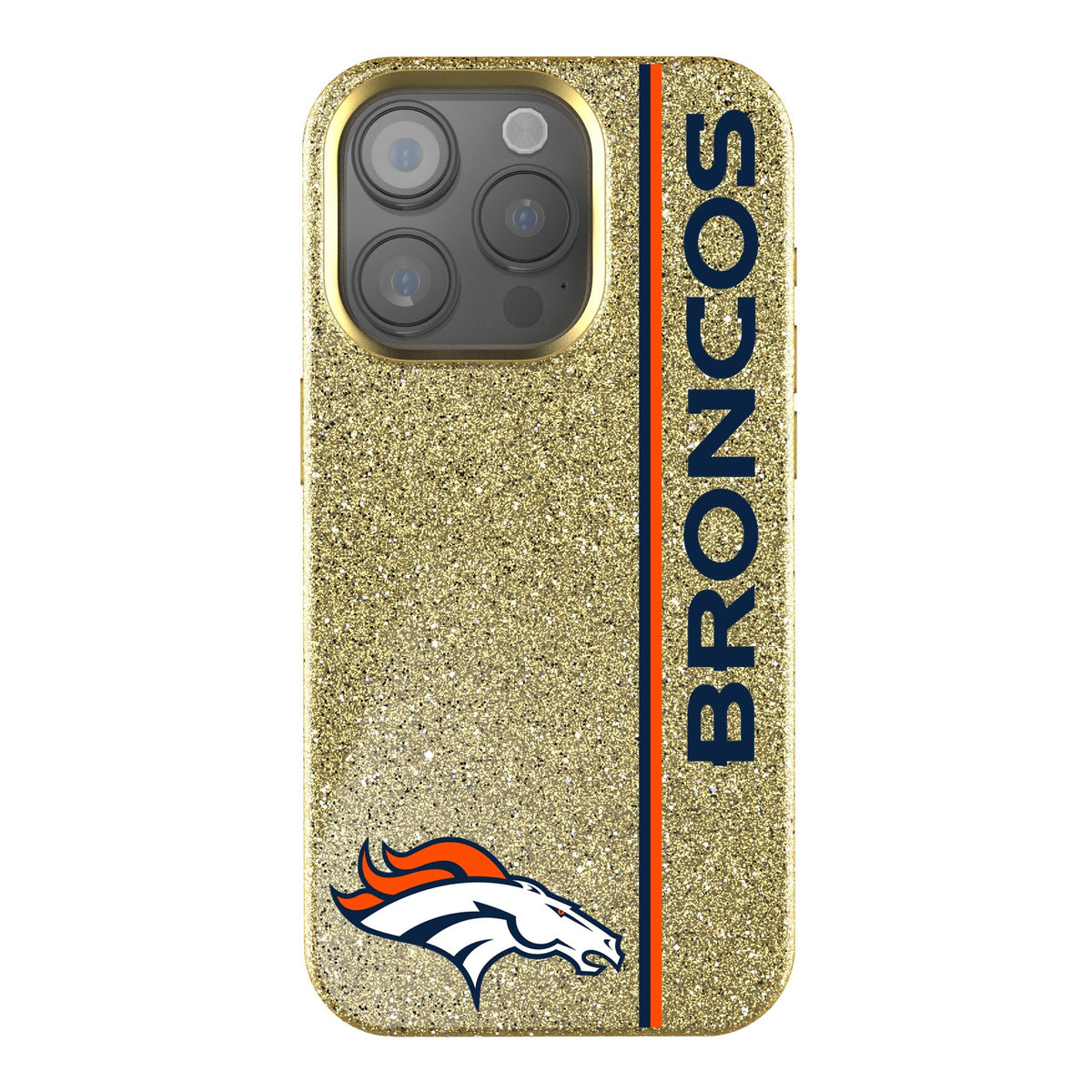 Denver Broncos Sidebar Bling Phone Case 1