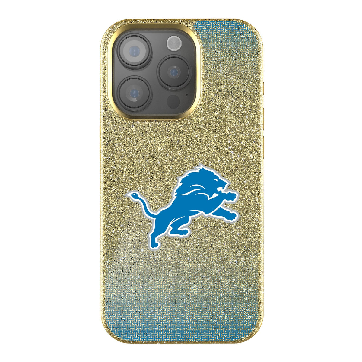 Detroit Lions Linen Bling Phone Case for Apple iPhone 1