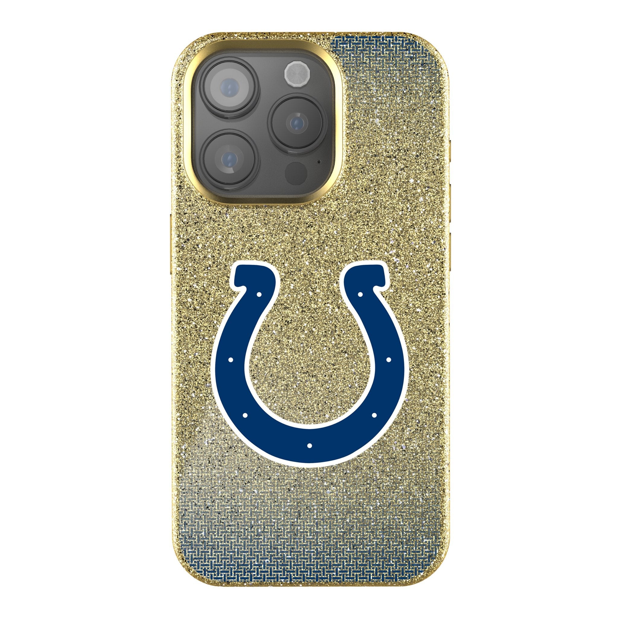 Indianapolis Colts Linen Bling Phone Case for Apple iPhone 1