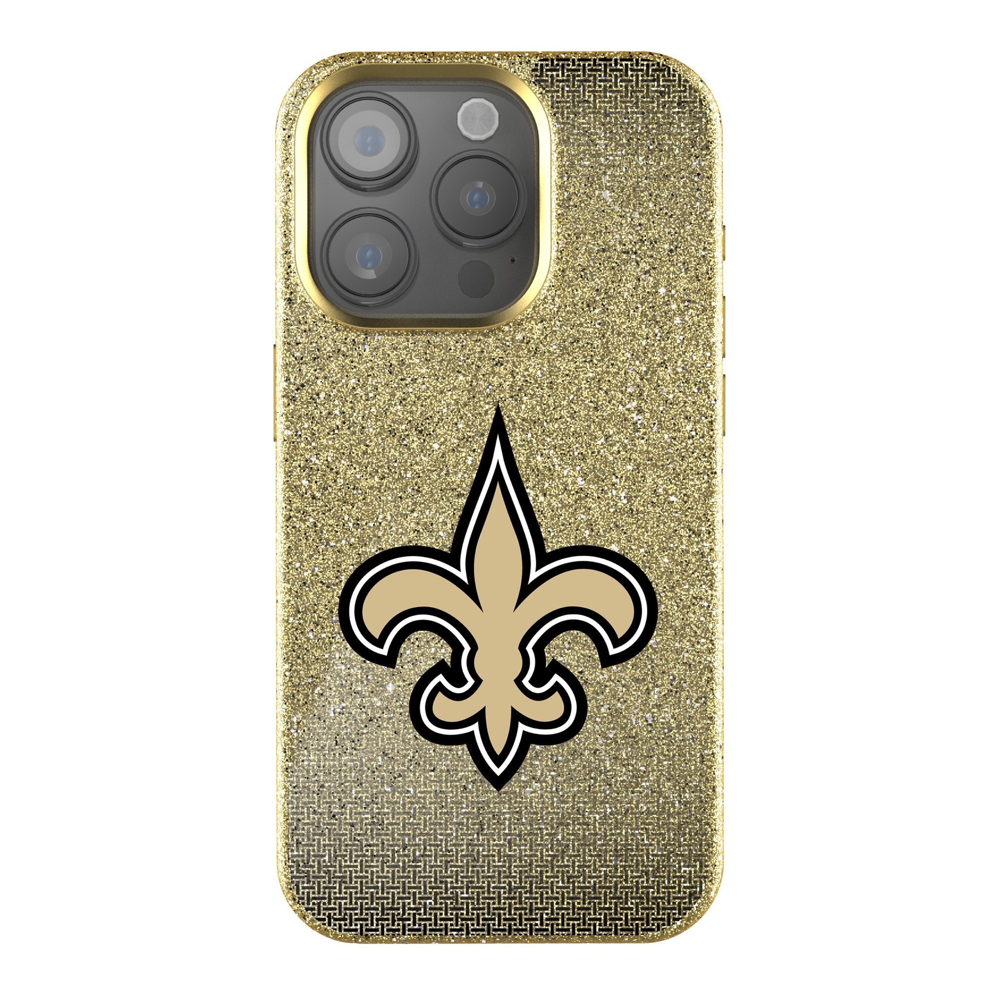 New Orleans Saints Linen Bling Phone Case for Apple iPhone 1