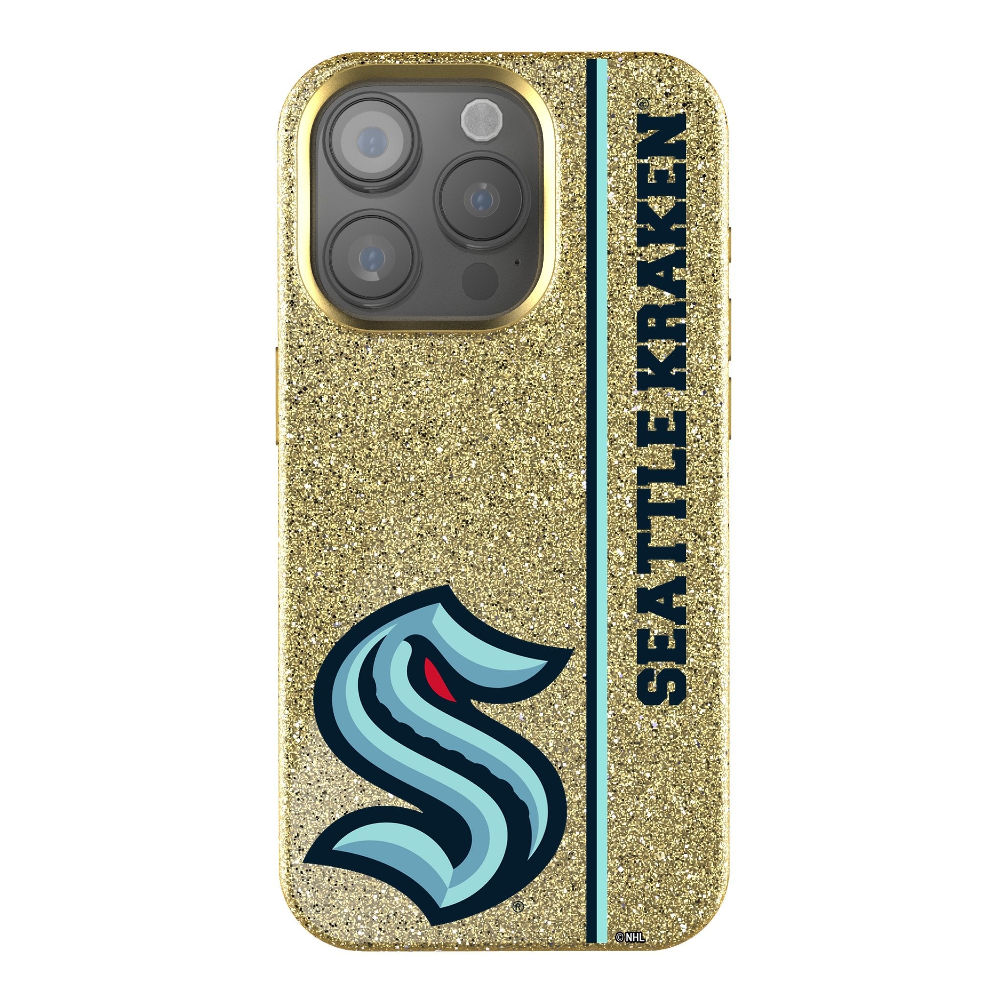 Seattle Kraken Sidebar Bling Phone Case