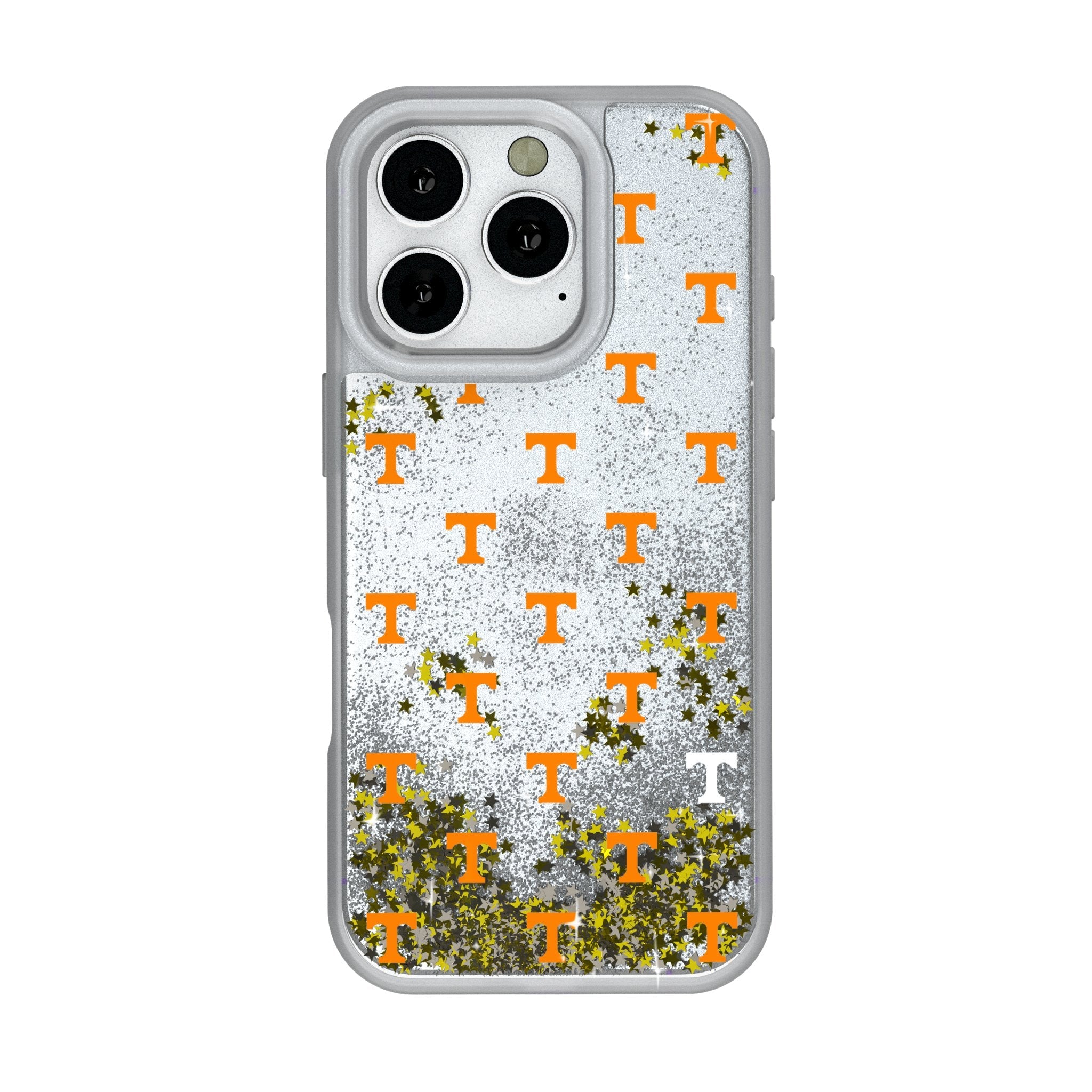 University of Tennessee Volunteers Fashion Pattern Glitter Phone Case for Apple iPhone