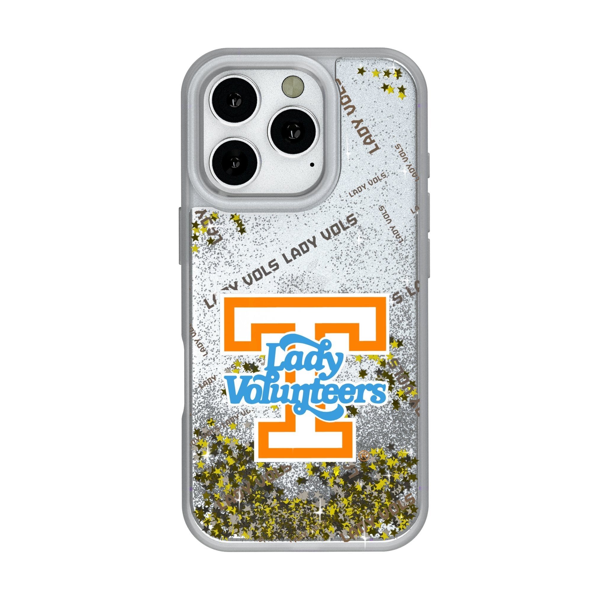 University of Tennessee Volunteers Quadtile Glitter Phone Case for Apple iPhone 2