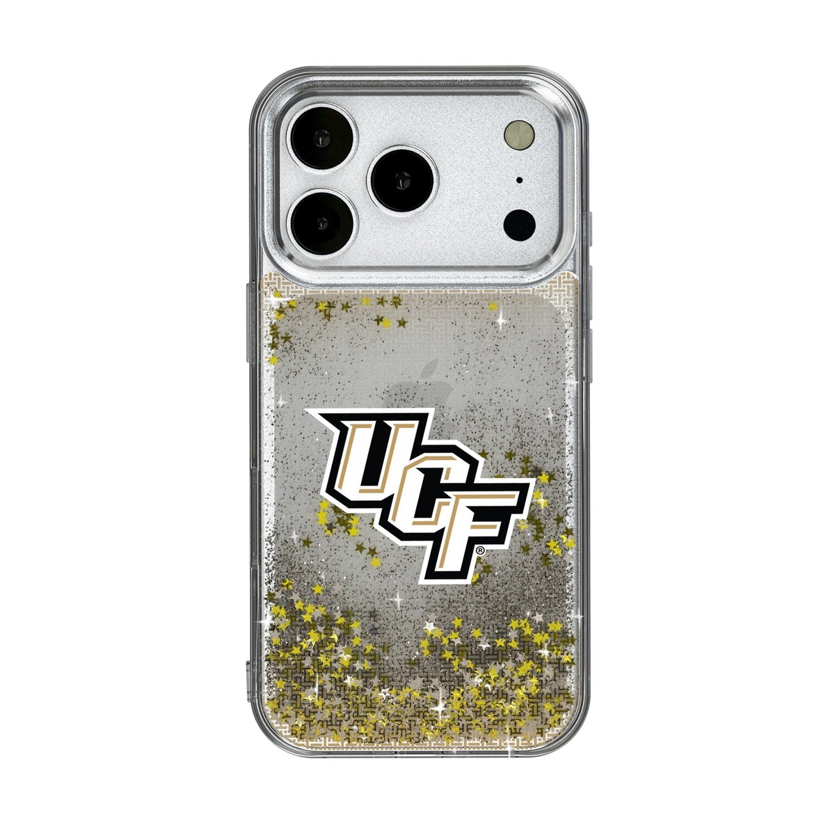 University of Central Florida Golden Knights Linen Glitter Phone Case for Apple iPhone 17 Series