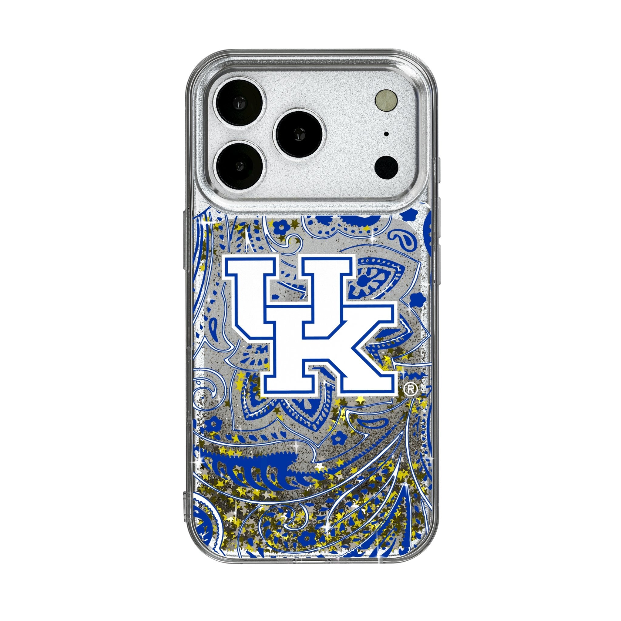 University of Kentucky Wildcats Paisley Glitter Phone Case for Apple iPhone 17 Series