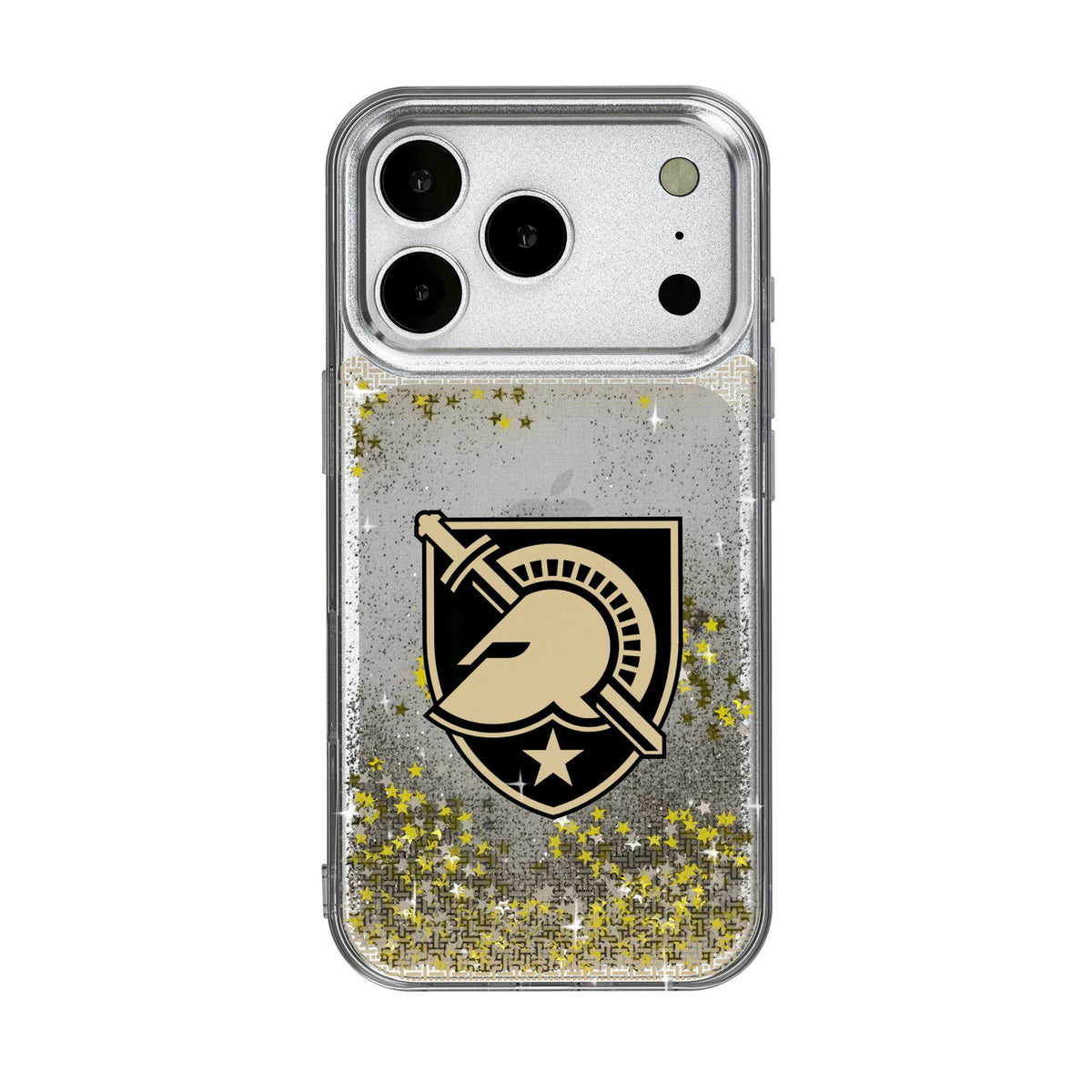 United States Military Academy Black Knights Linen Glitter Phone Case for Apple iPhone 17 Series 1