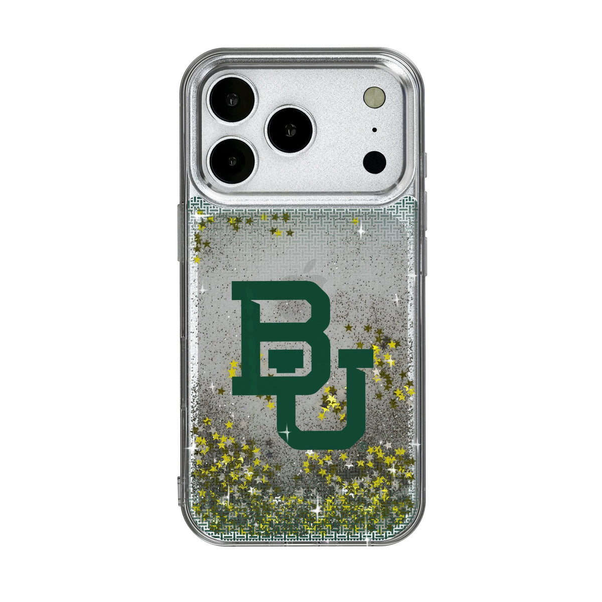 Baylor University Bears Linen Glitter Phone Case for Apple iPhone 17 Series