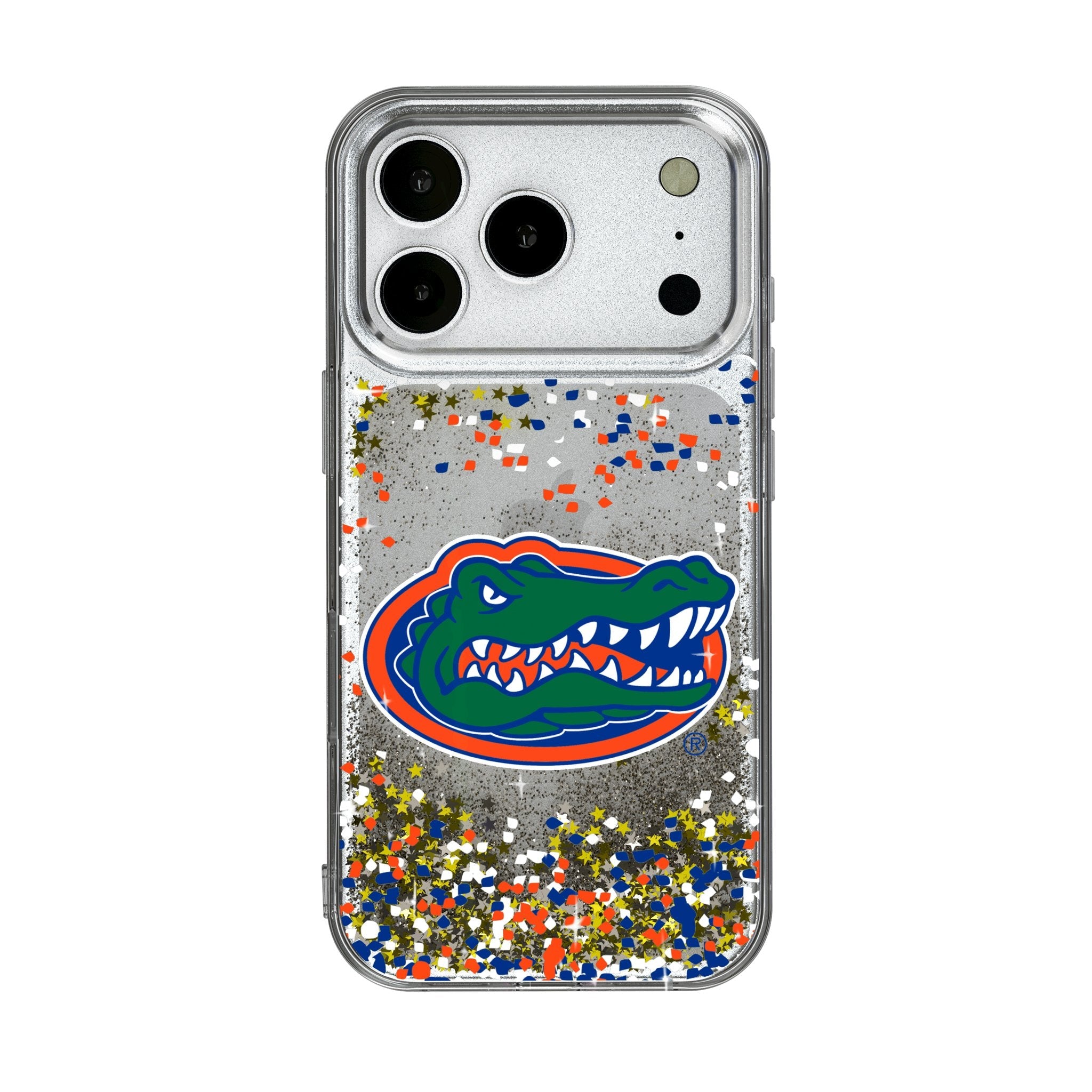 University of Florida Gators Confetti Glitter Phone Case for Apple iPhone 17 Series 1