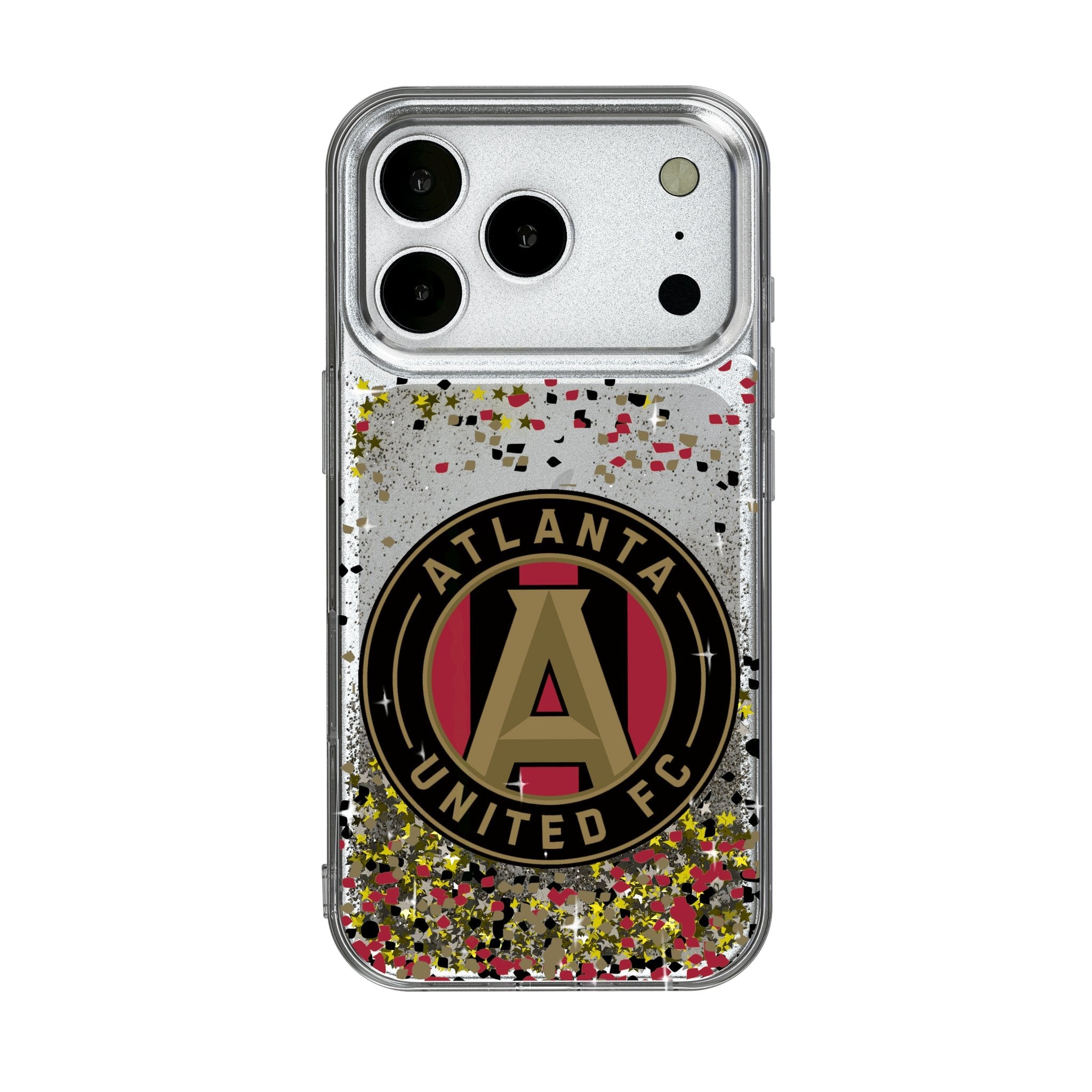 Atlanta United FC Confetti Glitter Phone Case for Apple iPhone 17 Series