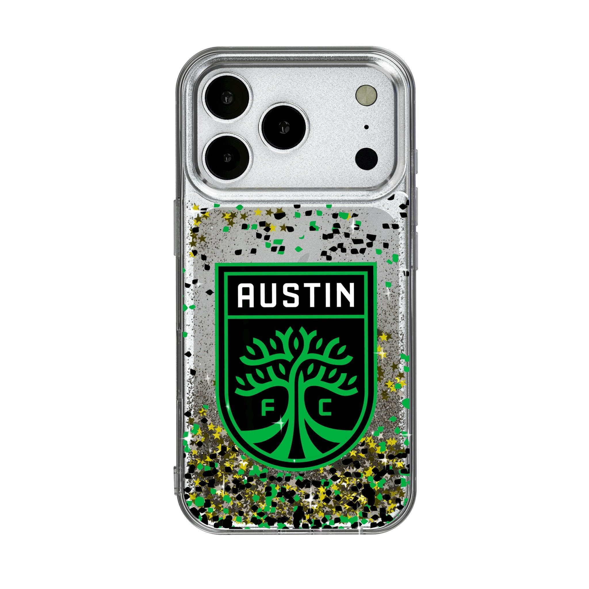 Austin FC Confetti Glitter Phone Case for Apple iPhone 17 Series