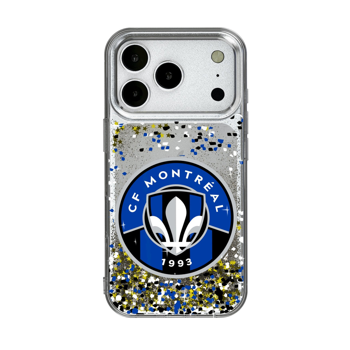 CF Montreal Confetti Glitter Phone Case for Apple iPhone 17 Series