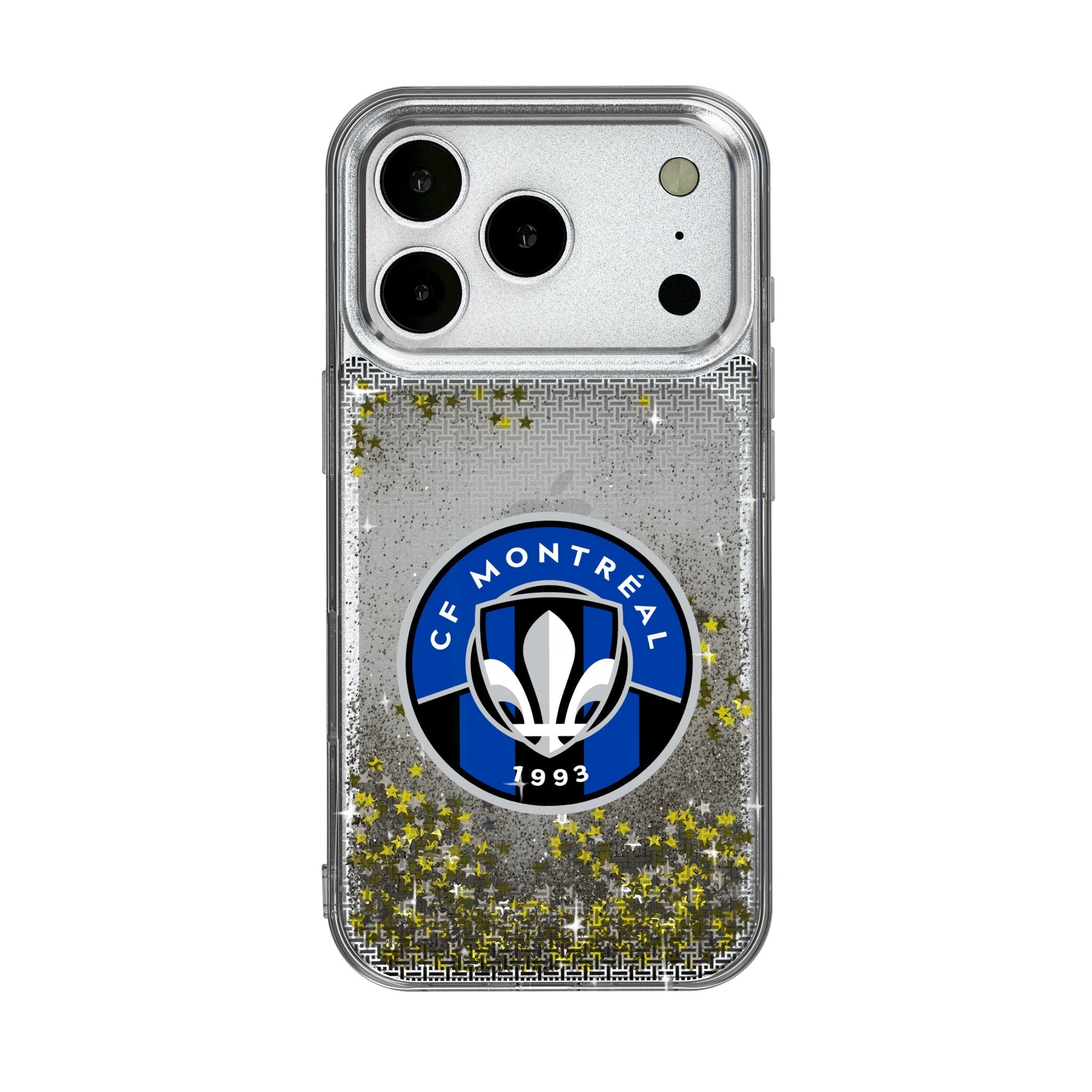 CF Montreal Linen Glitter Phone Case for Apple iPhone 17 Series