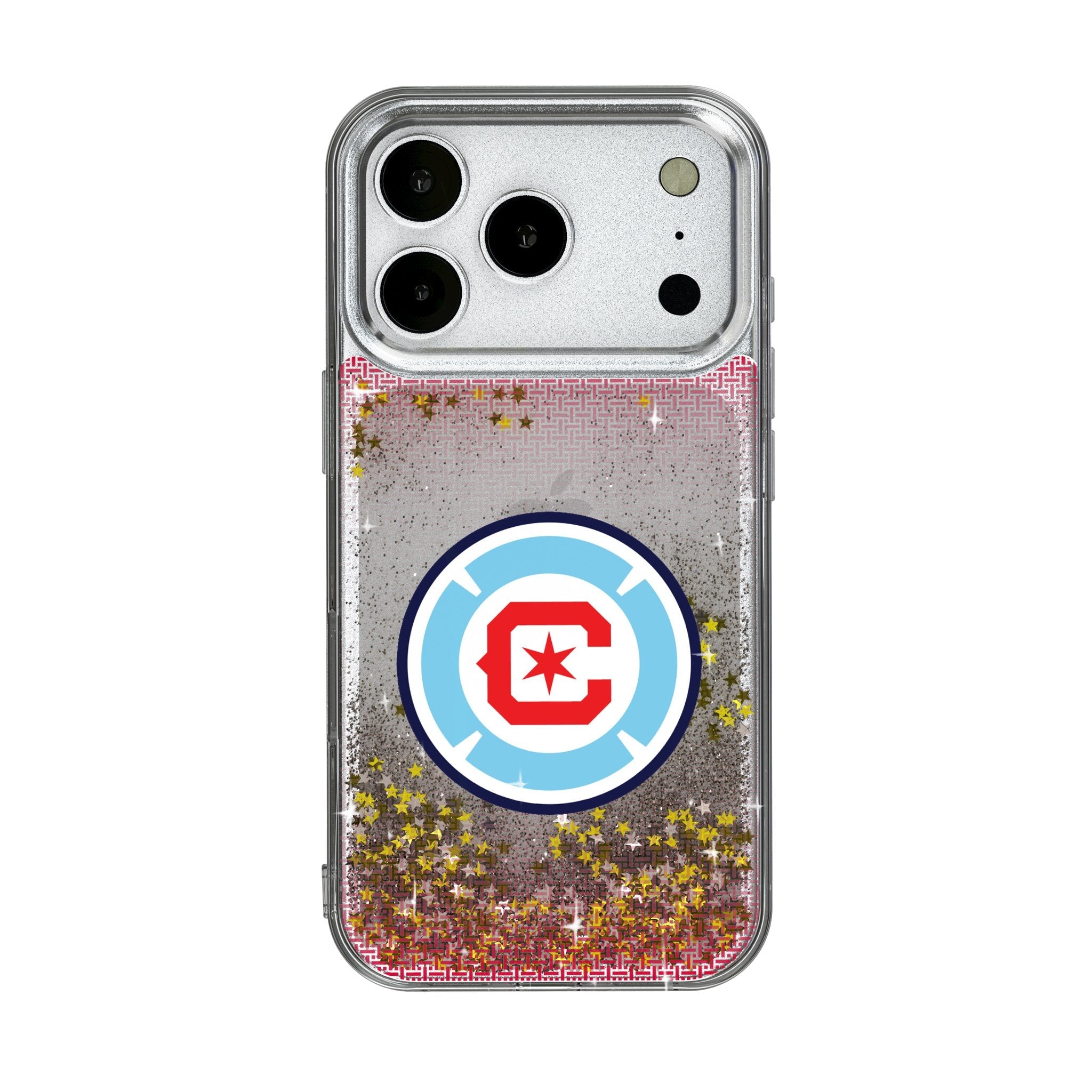 Chicago Fire Linen Glitter Phone Case for Apple iPhone 17 Series