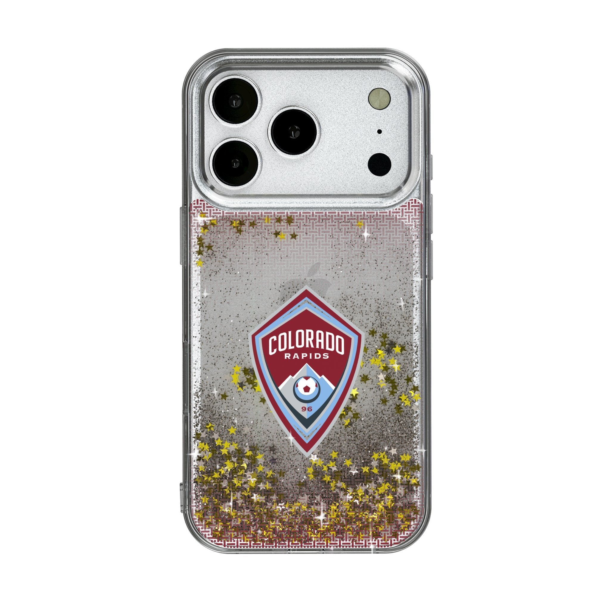 Colorado Rapids Linen Glitter Phone Case for Apple iPhone 17 Series