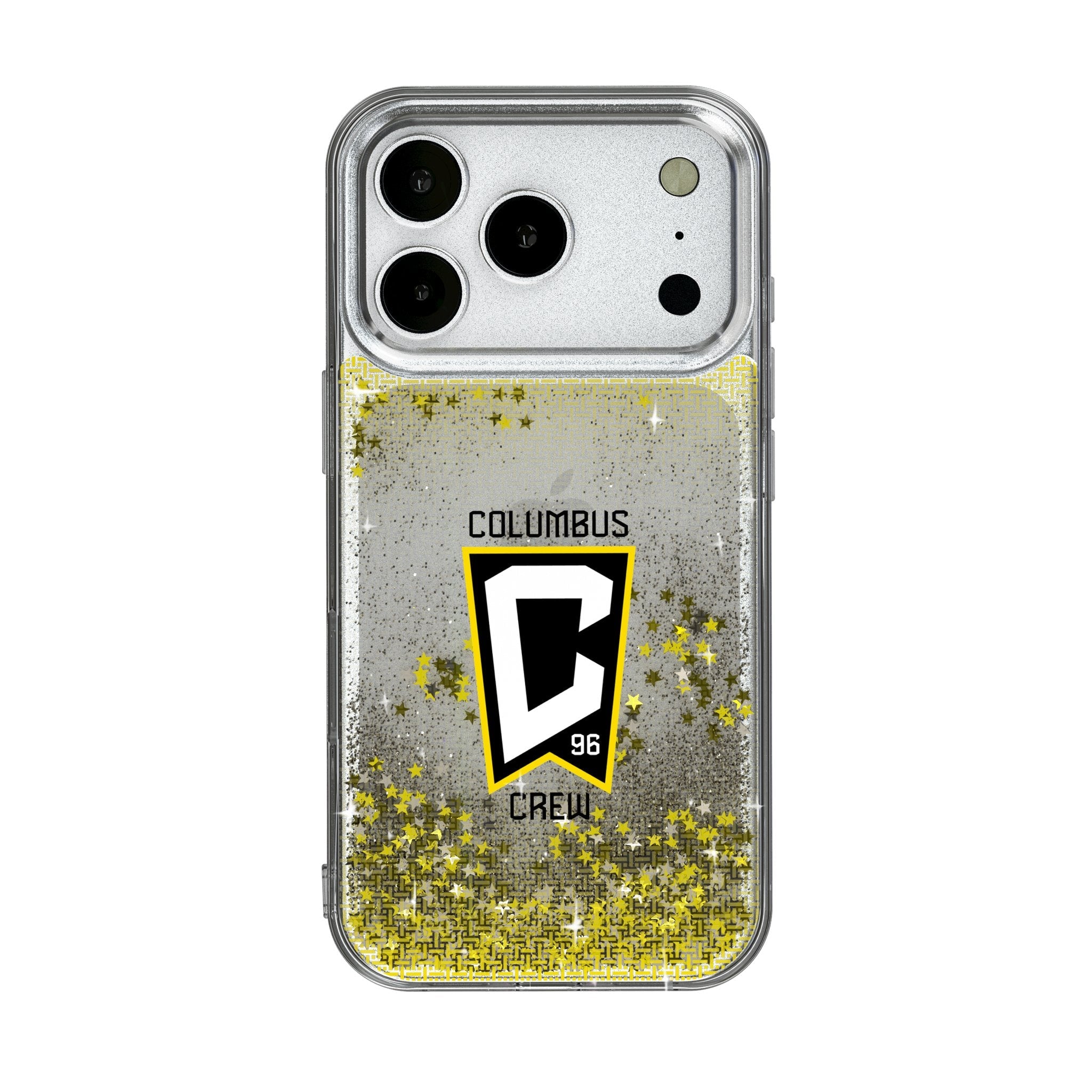 Columbus Crew Linen Glitter Phone Case for Apple iPhone 17 Series