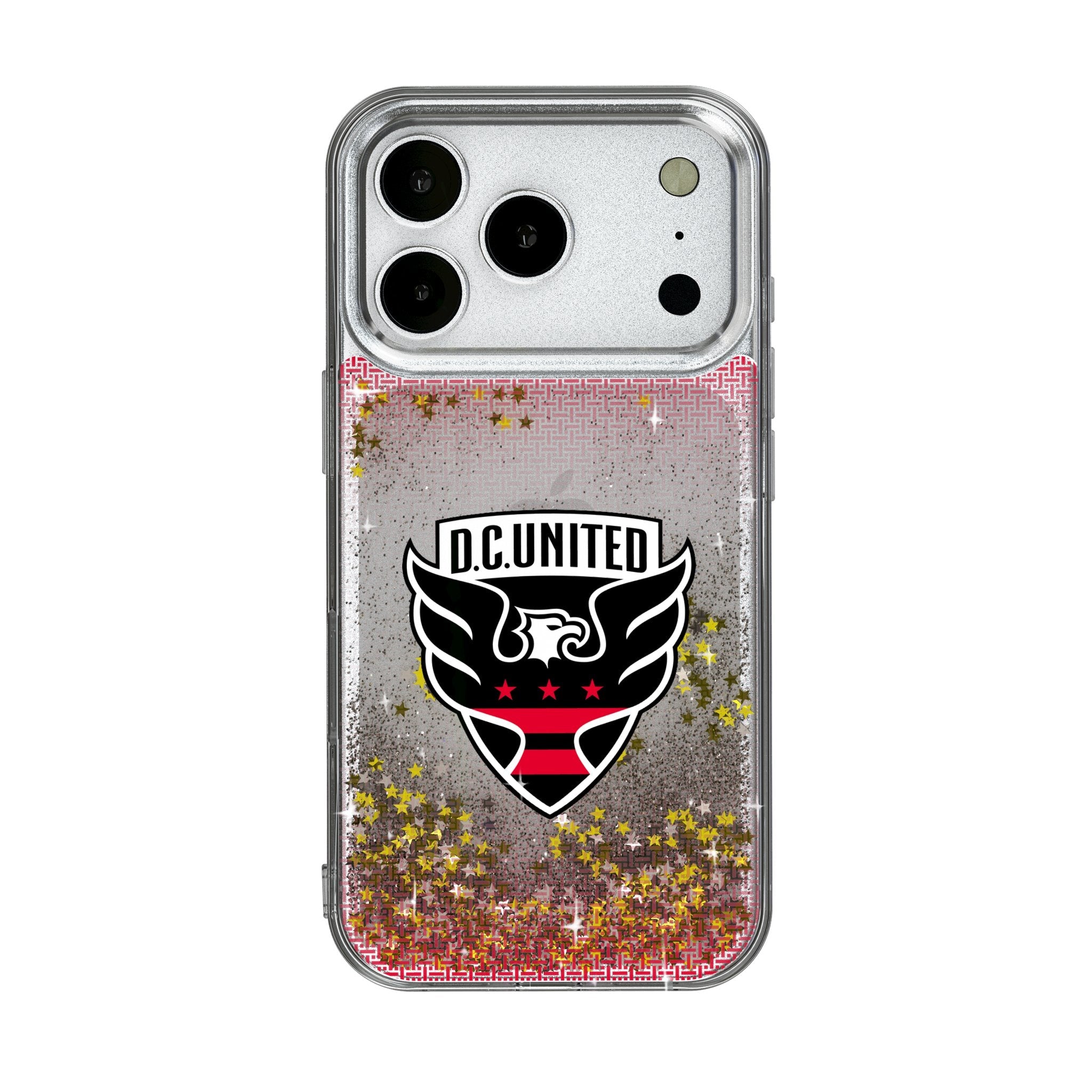 DC United Linen Glitter Phone Case for Apple iPhone 17 Series
