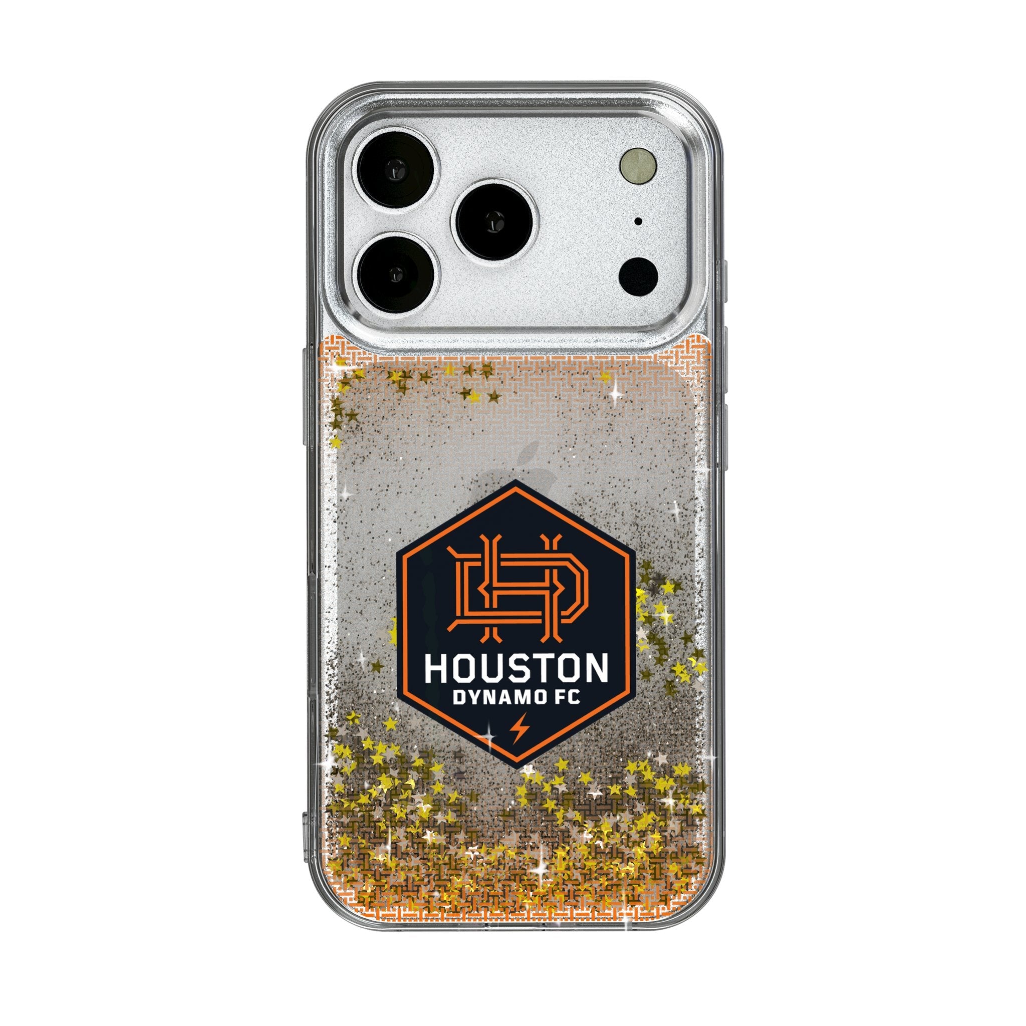 Houston Dynamo Linen Glitter Phone Case for Apple iPhone 17 Series