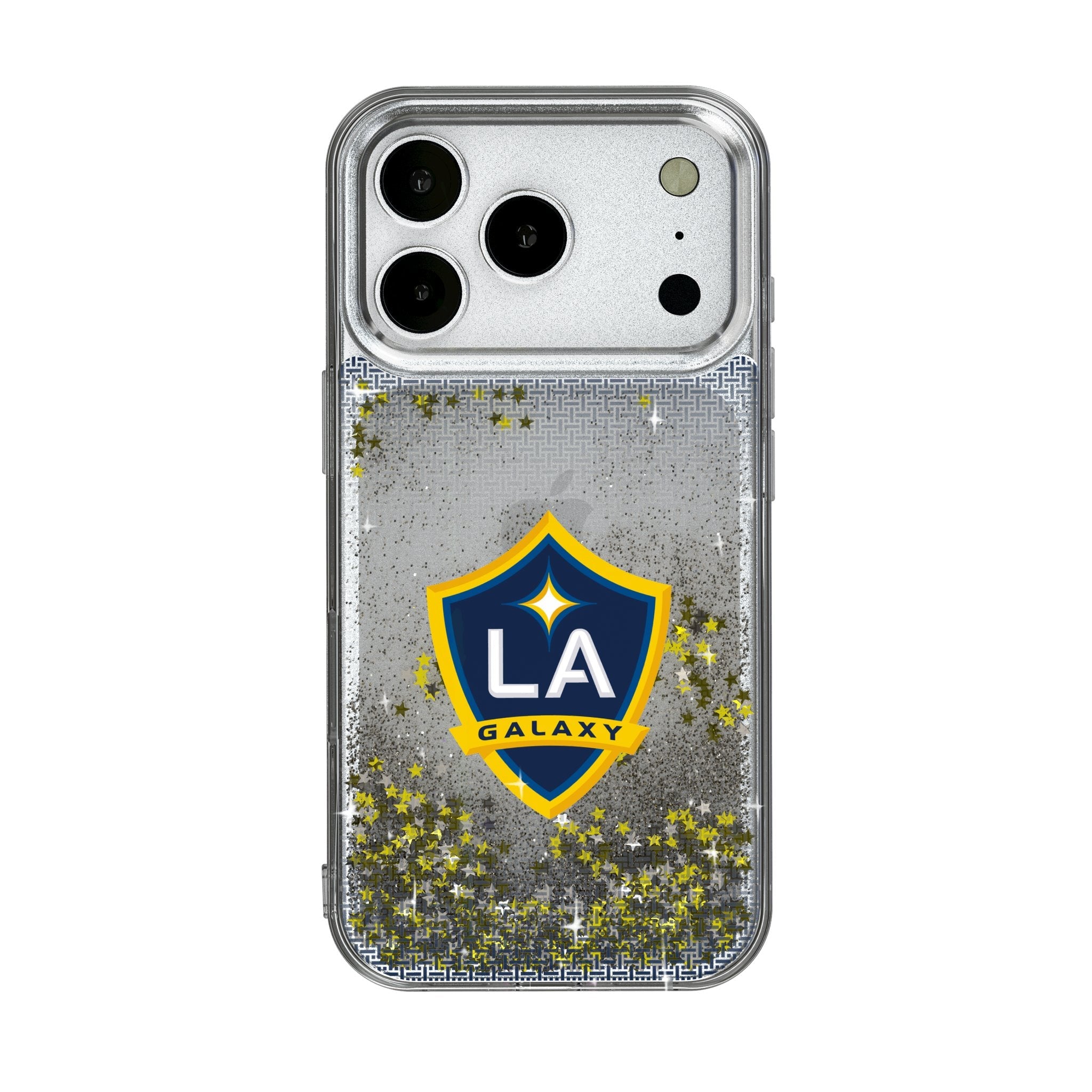 LA Galaxy Linen Glitter Phone Case for Apple iPhone 17 Series