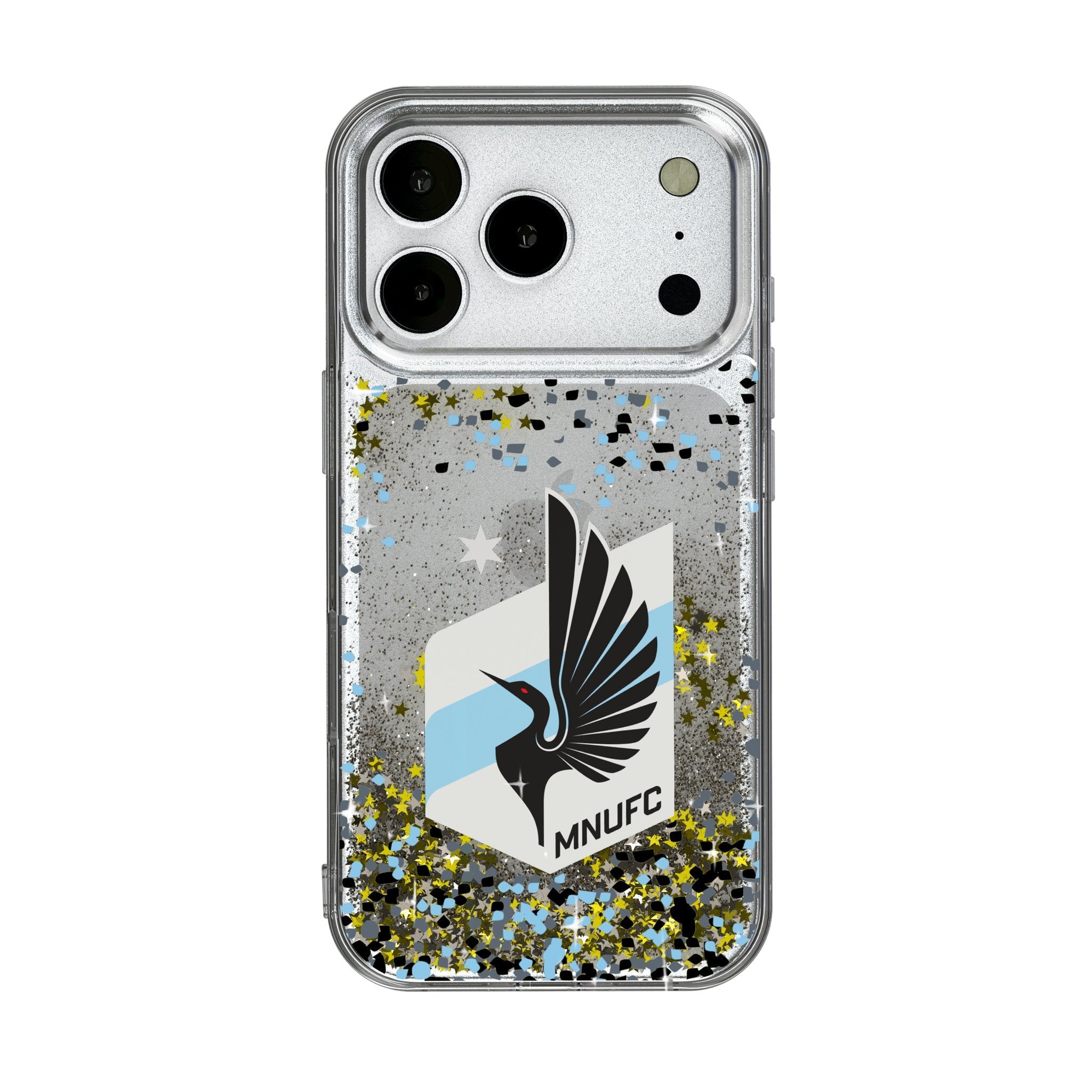 Minnesota United FC Confetti Glitter Phone Case for Apple iPhone 17 Series
