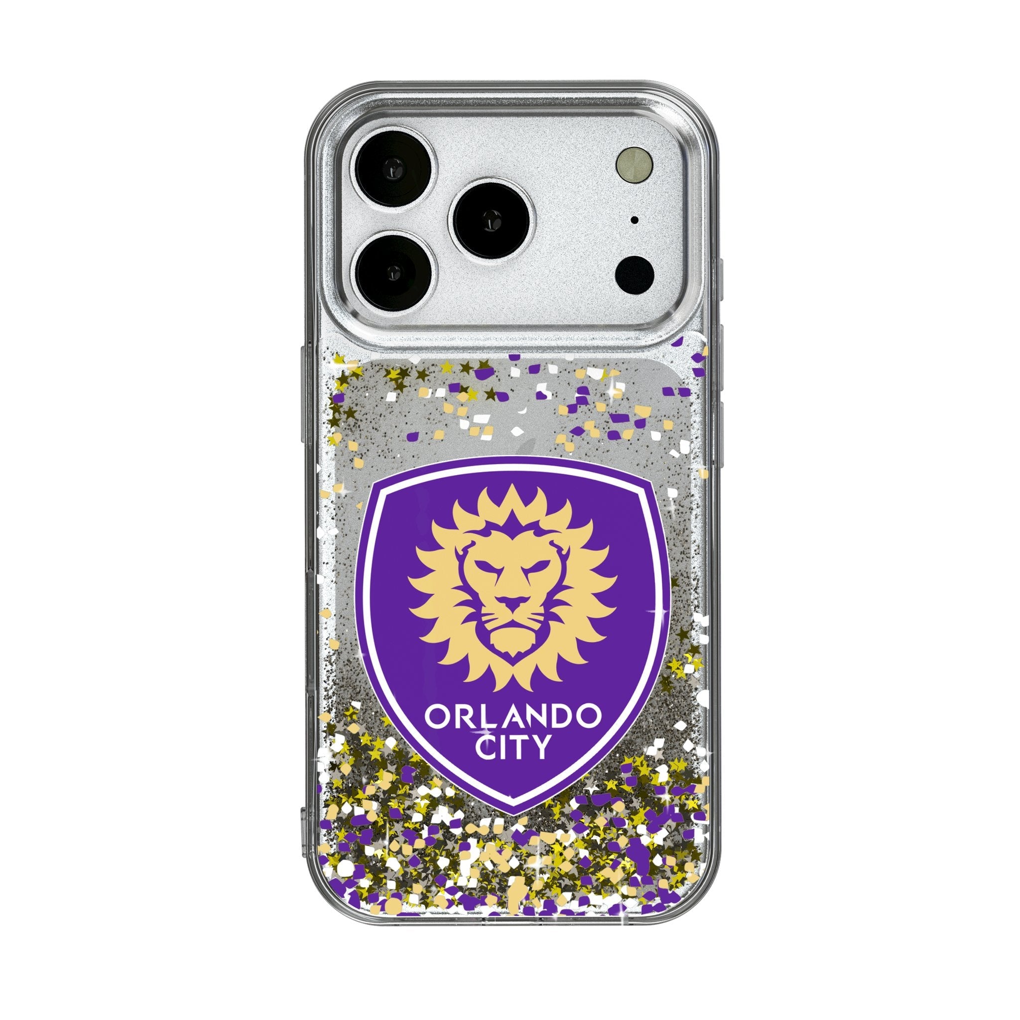 Orlando City Soccer Club Confetti Glitter Phone Case for Apple iPhone 17 Series