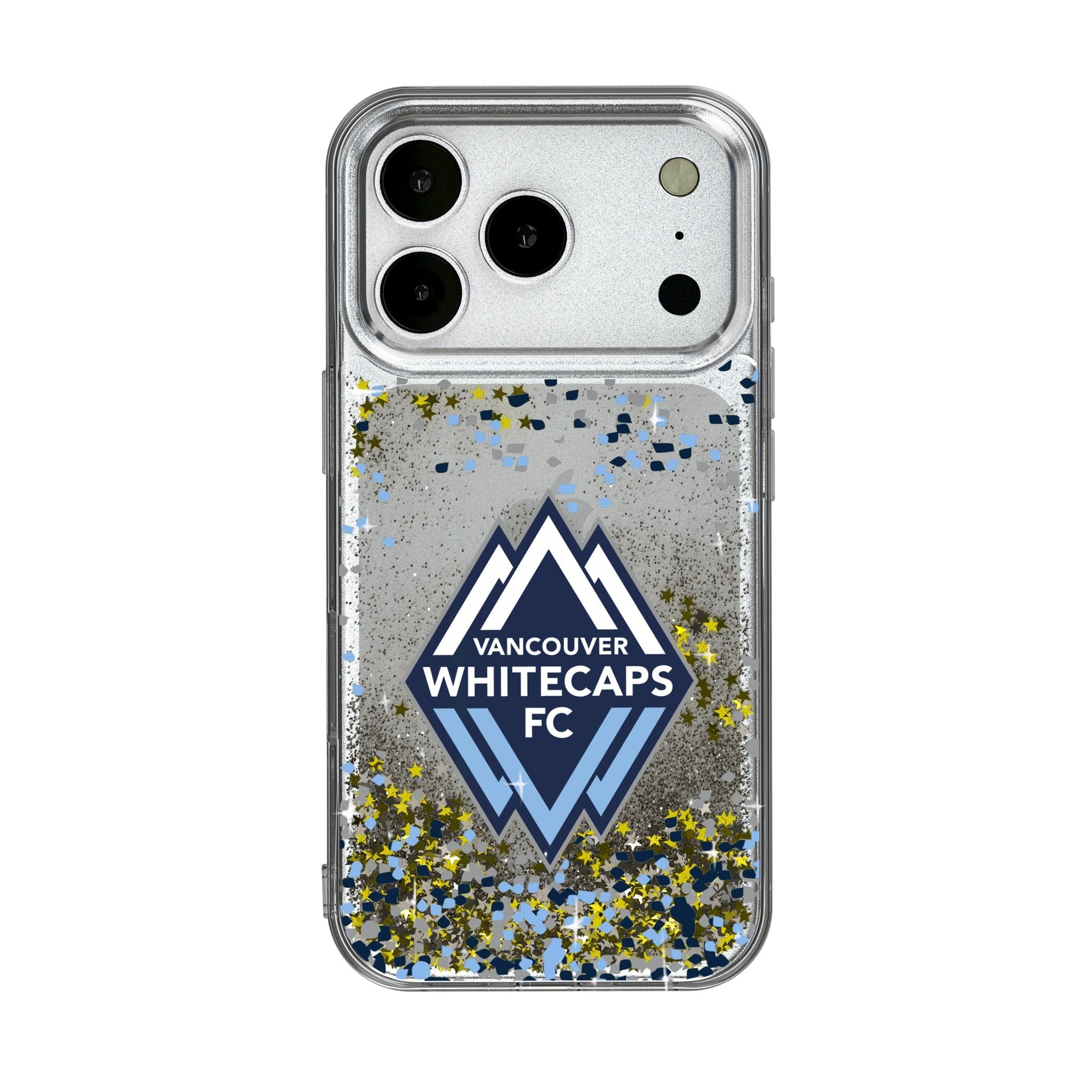 Vancouver Whitecaps Confetti Glitter Phone Case for Apple iPhone 17 Series