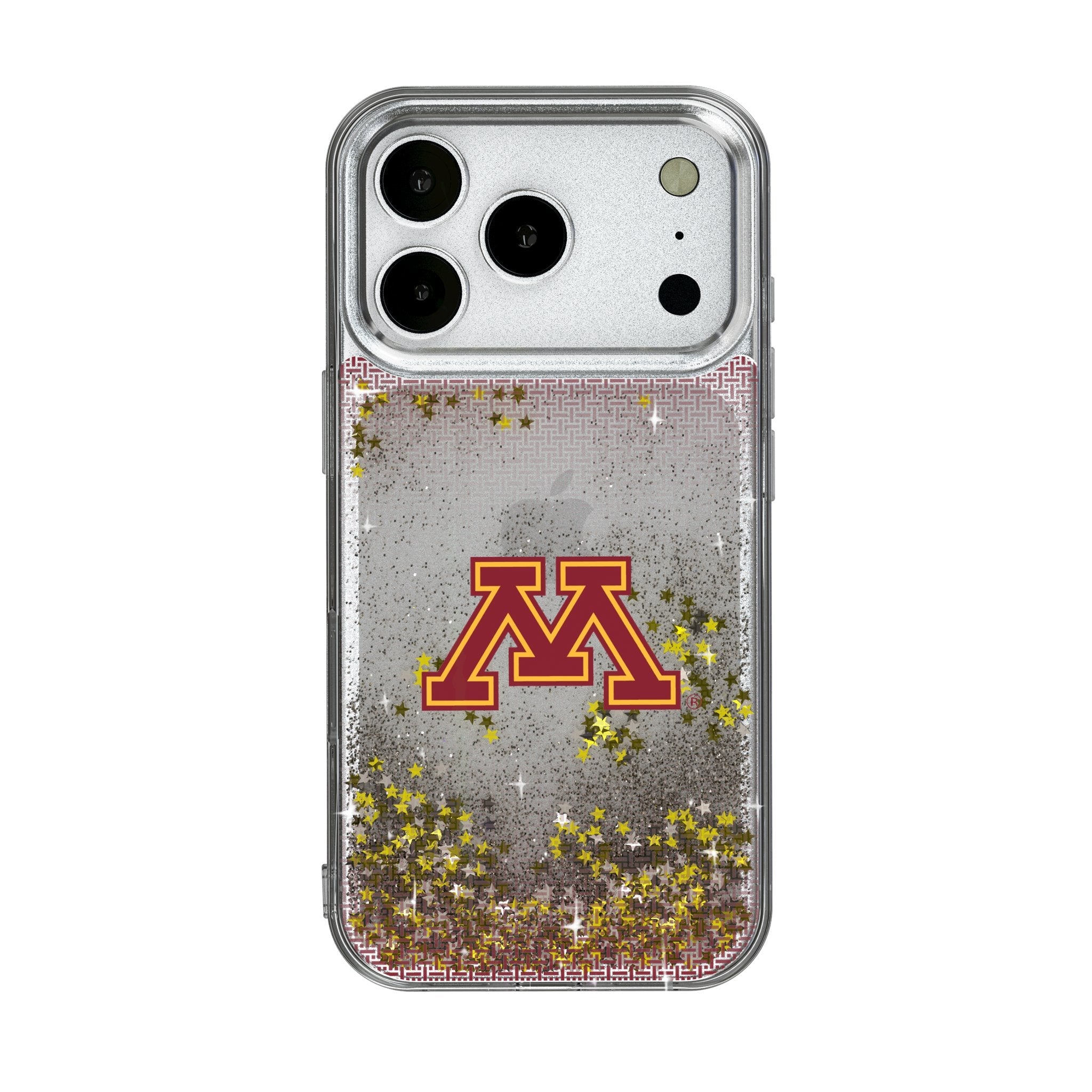 University of Minnesota Golden Gophers Linen Glitter Phone Case for Apple iPhone 17 Series