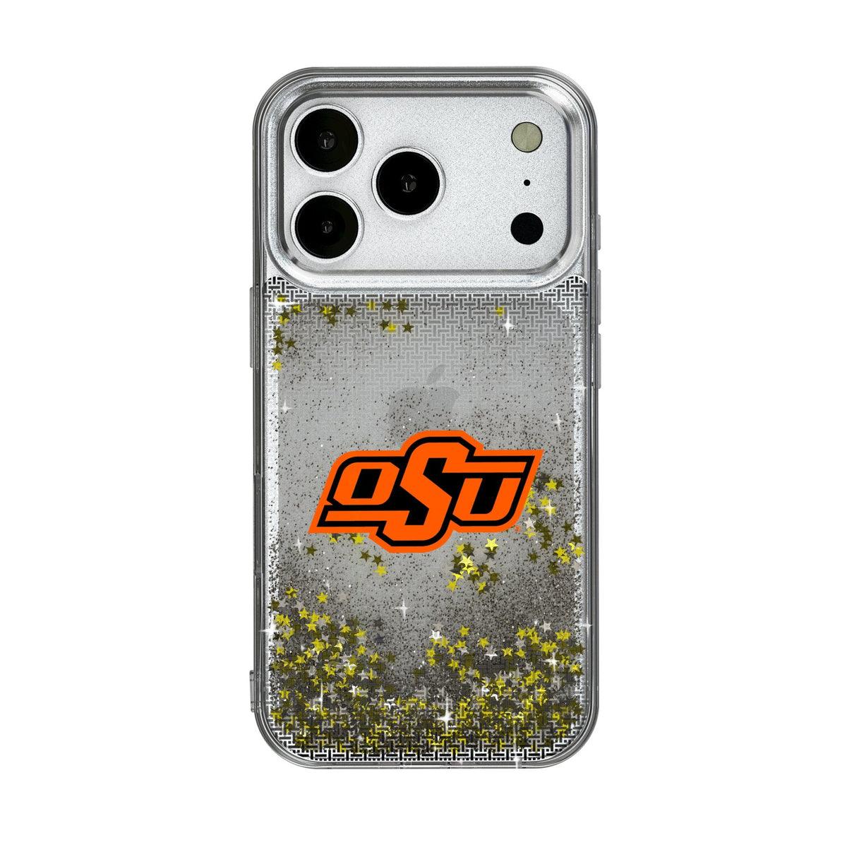 Oklahoma State University Cowboys Linen Glitter Phone Case for Apple iPhone 17 Series