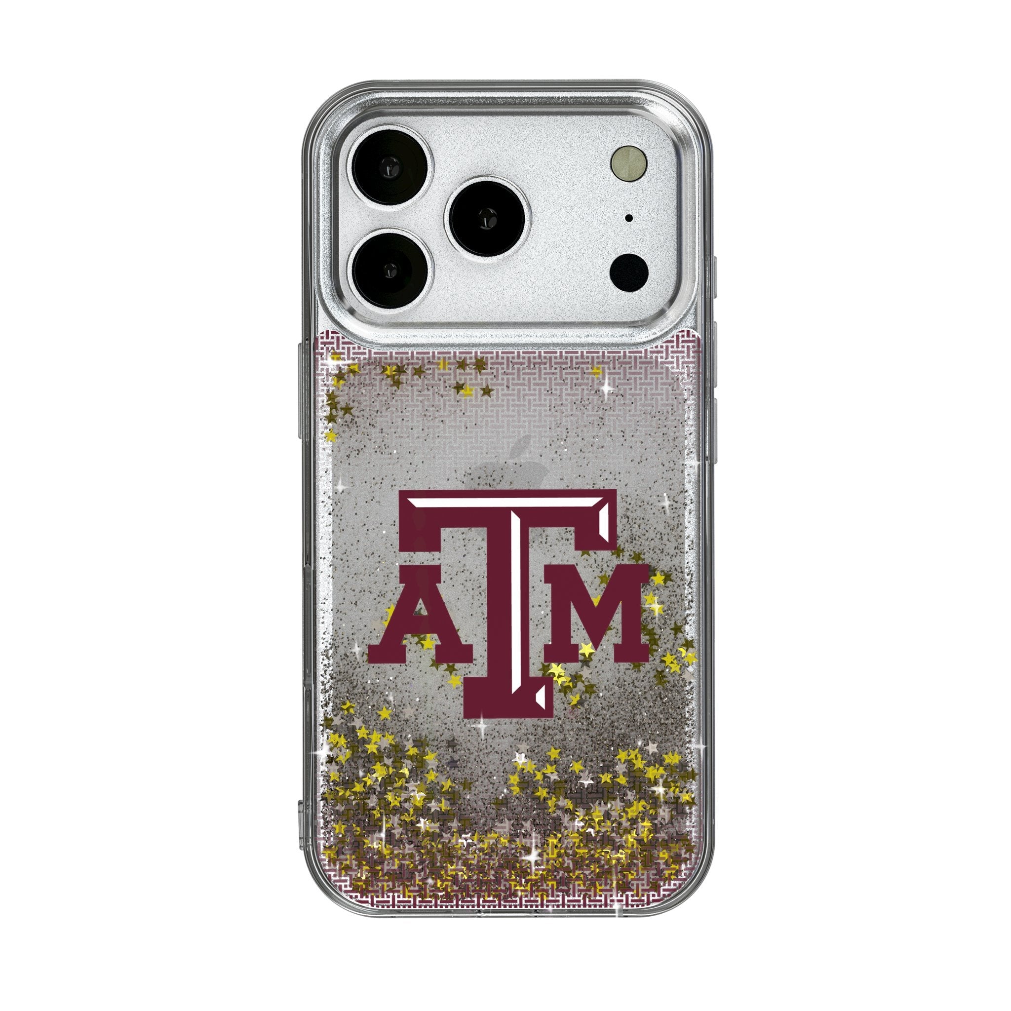 Texas A&M University Aggies Linen Glitter Phone Case for Apple iPhone 17 Series