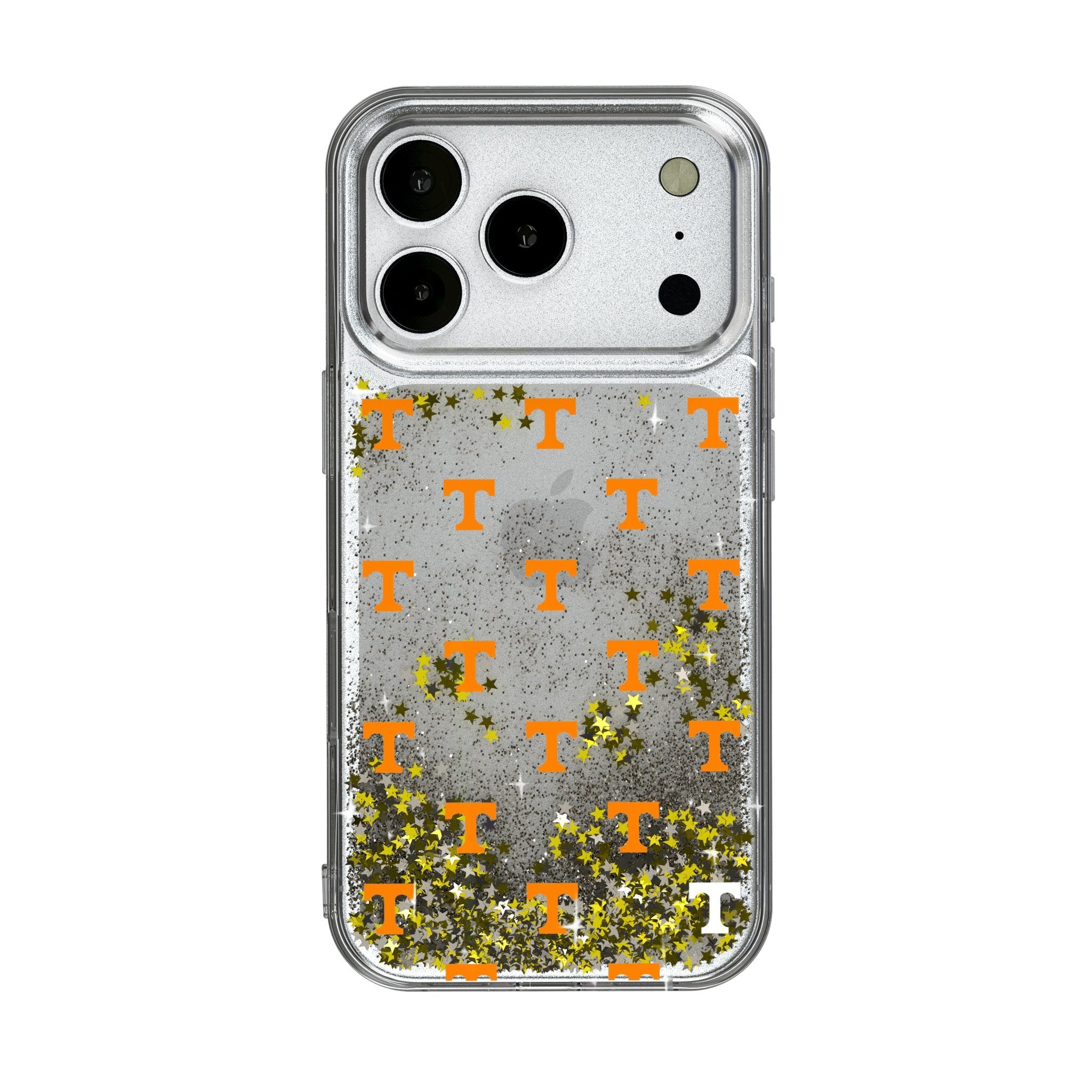 University of Tennessee Volunteers Fashion Pattern Glitter Phone Case for Apple iPhone 17 Series 1