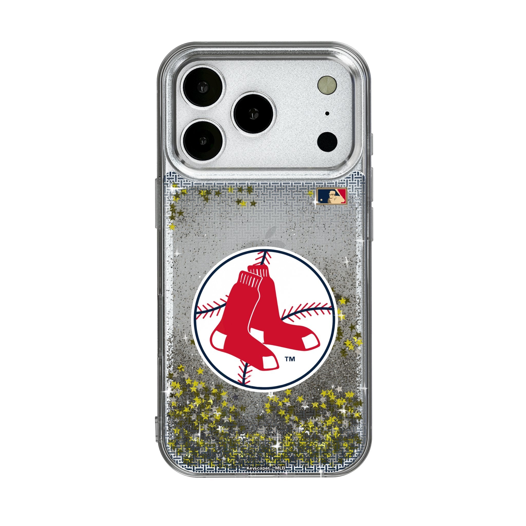 Boston Red Sox 1970-1975 - Cooperstown Collection Linen Glitter Phone Case for Apple iPhone 17 Series