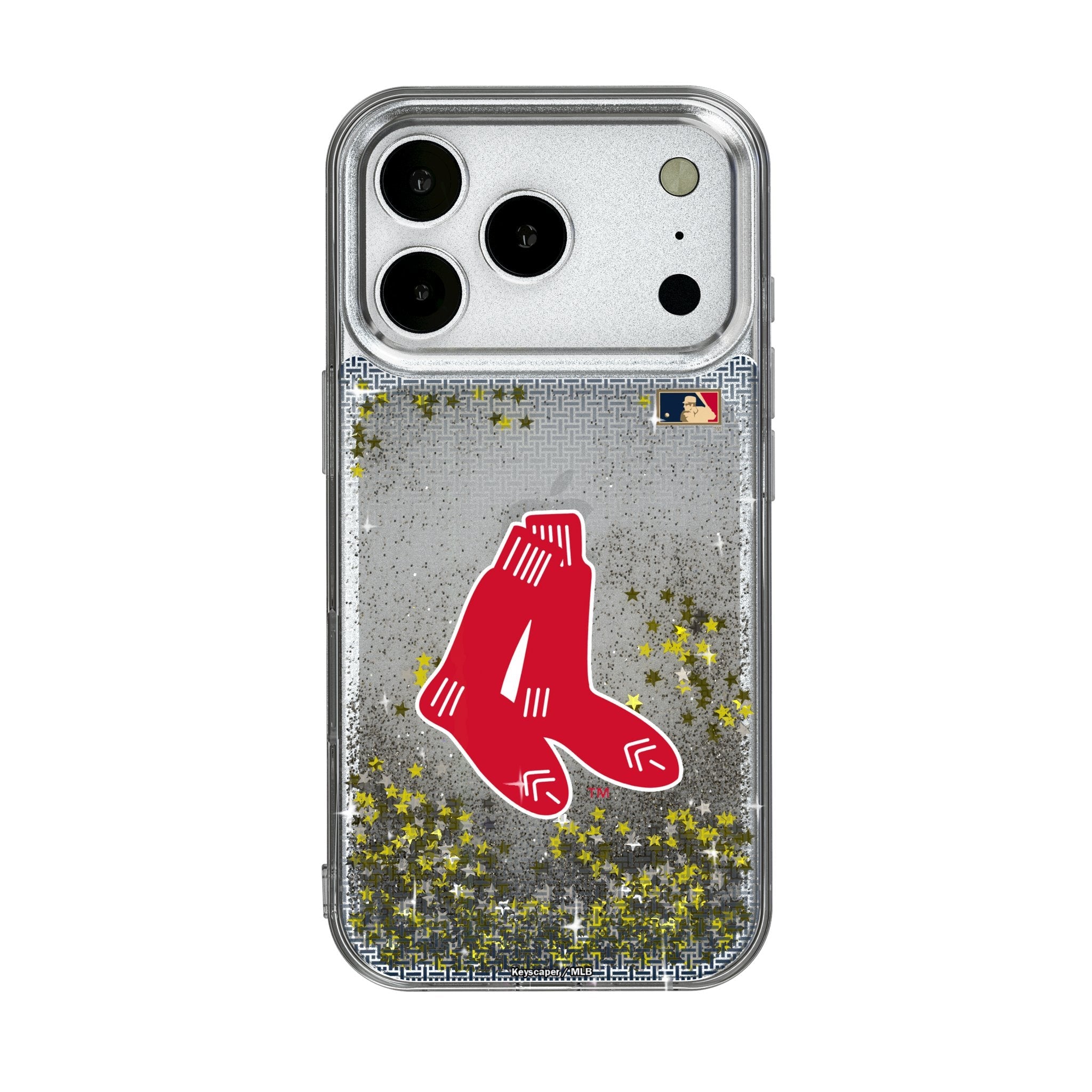 Boston Red Sox 1924-1960 - Cooperstown Collection Linen Glitter Phone Case for Apple iPhone 17 Series