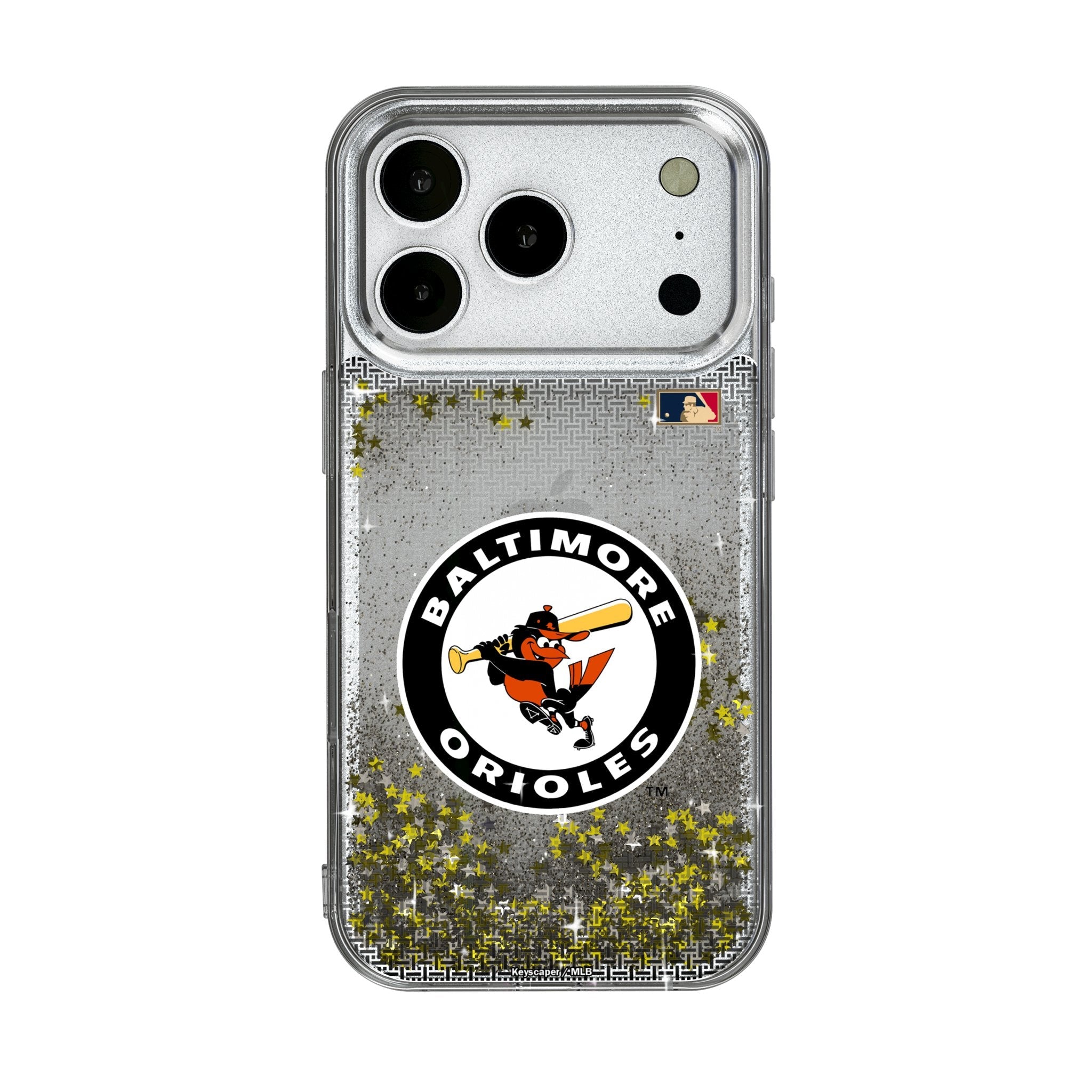 Baltimore Orioles 1966-1969 - Cooperstown Collection Linen Glitter Phone Case for Apple iPhone 17 Series