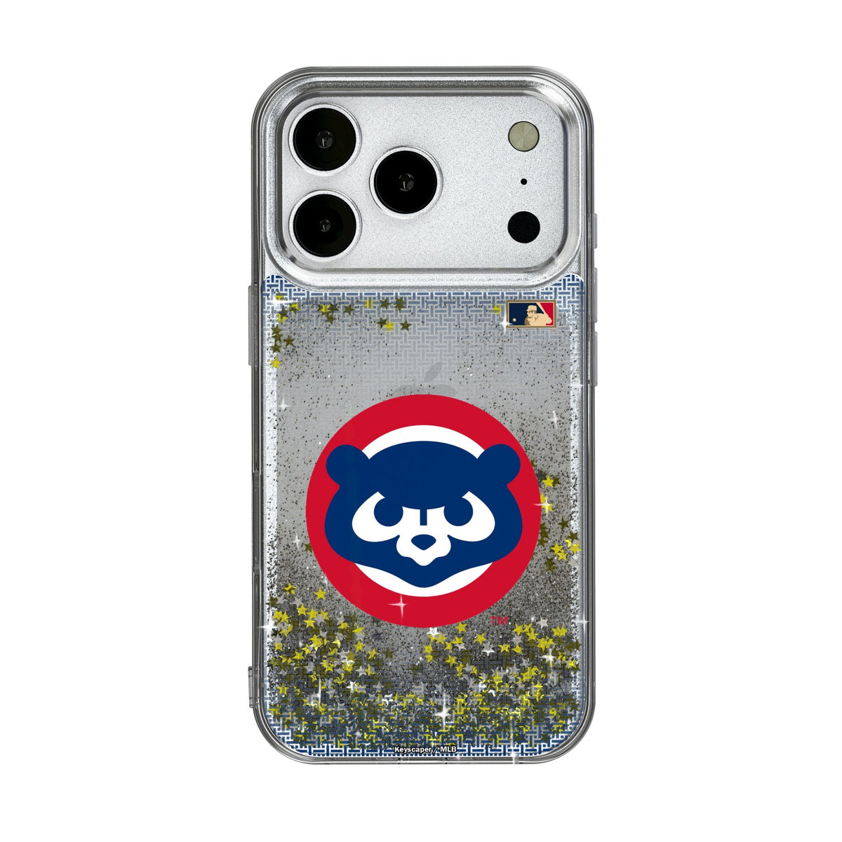 Chicago Cubs Home 1979-1993 - Cooperstown Collection Linen Glitter Phone Case for Apple iPhone 17 Series 1