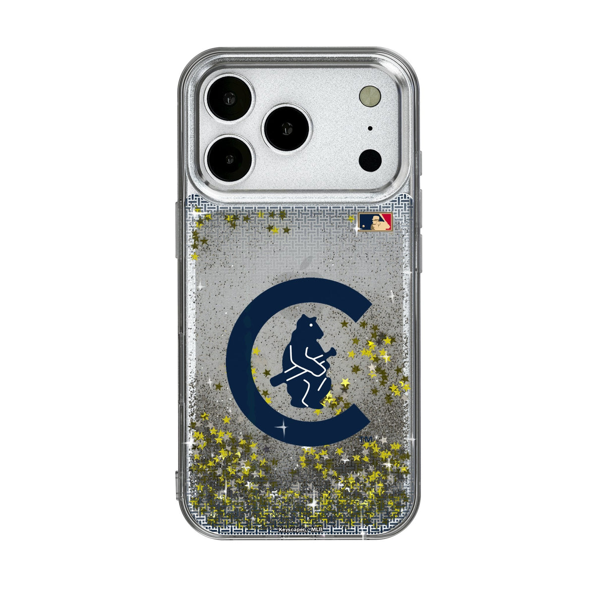 Chicago Cubs 1911-1912 - Cooperstown Collection Linen Glitter Phone Case for Apple iPhone 17 Series 1