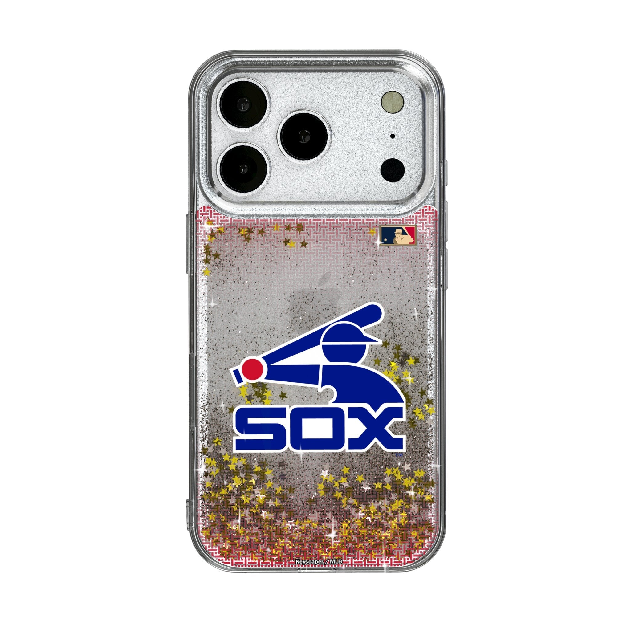Chicago White Sox 1976-1981 - Cooperstown Collection Linen Glitter Phone Case for Apple iPhone 17 Series 1