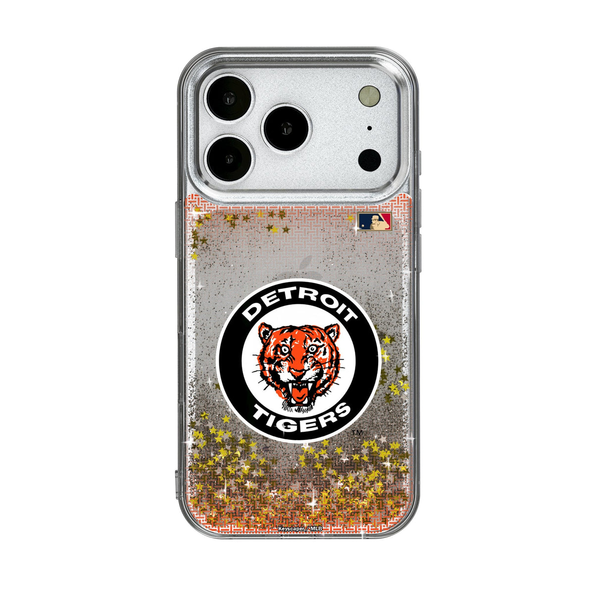 Detroit Tigers 1961-1963 - Cooperstown Collection Linen Glitter Phone Case for Apple iPhone 17 Series 1