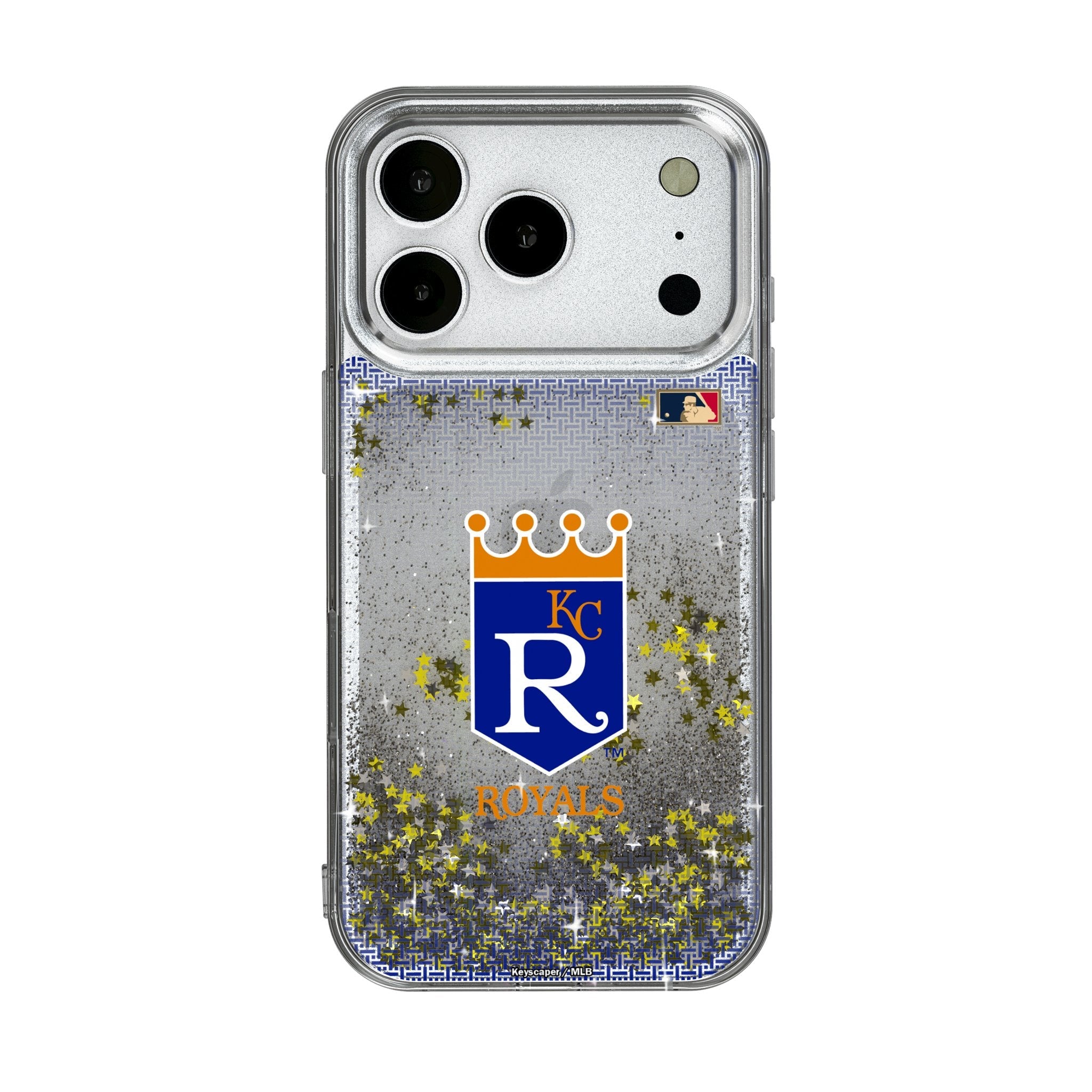 Kansas City Royals 1969-1978 - Cooperstown Collection Linen Glitter Phone Case for Apple iPhone 17 Series