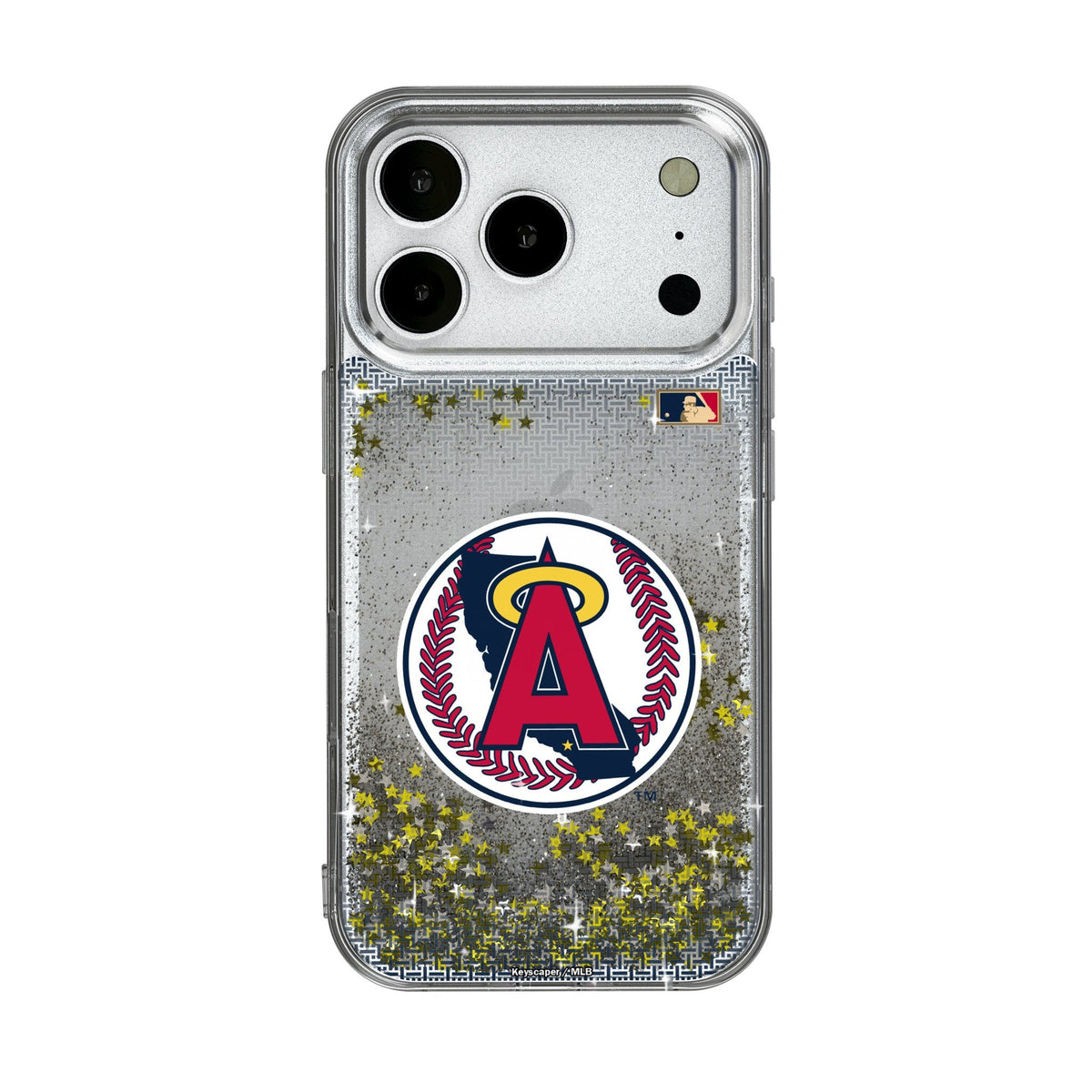 LA Angels 1986-1992 - Cooperstown Collection Linen Glitter Phone Case for Apple iPhone 17 Series