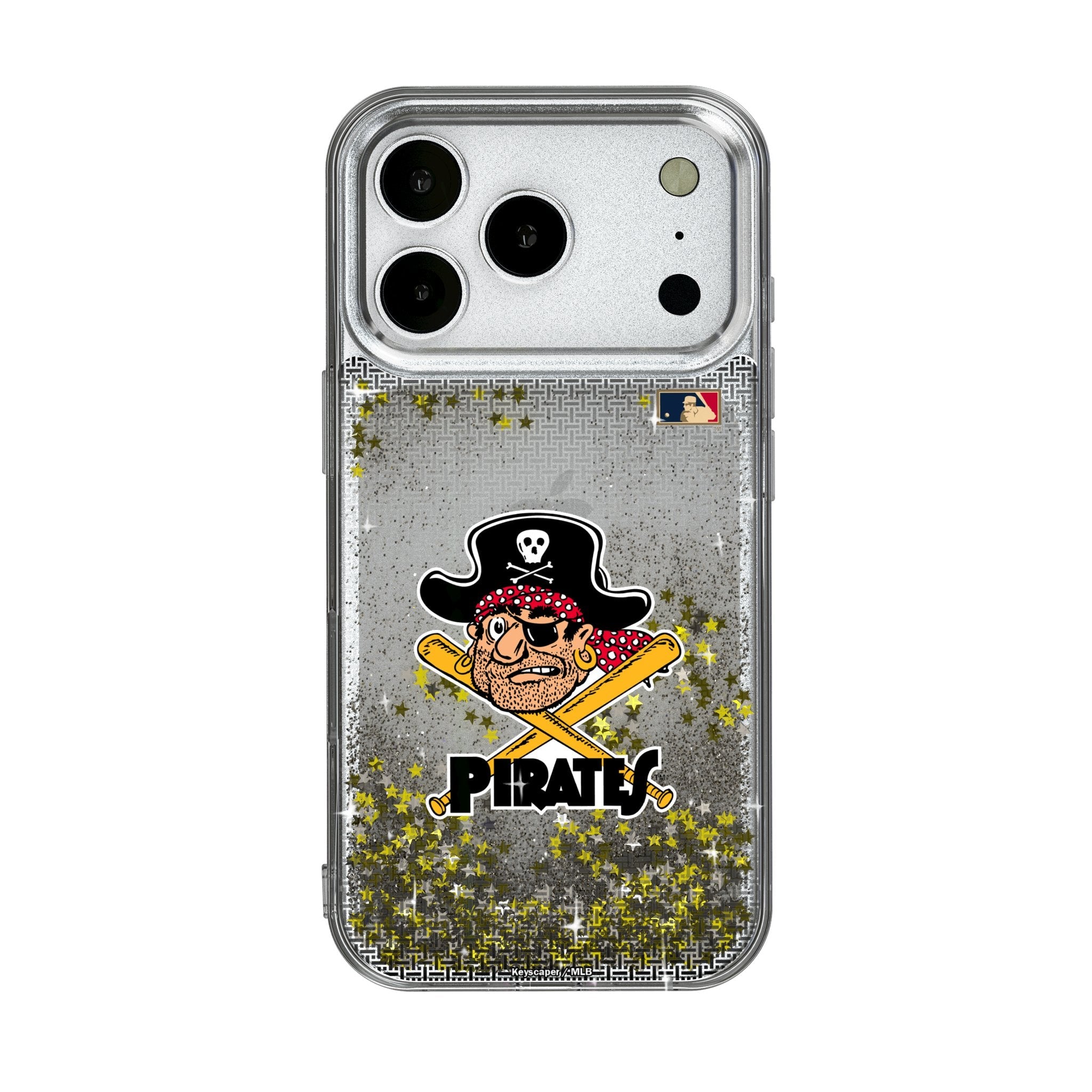 Pittsburgh Pirates 1958-1966 - Cooperstown Collection Linen Glitter Phone Case for Apple iPhone 17 Series 1