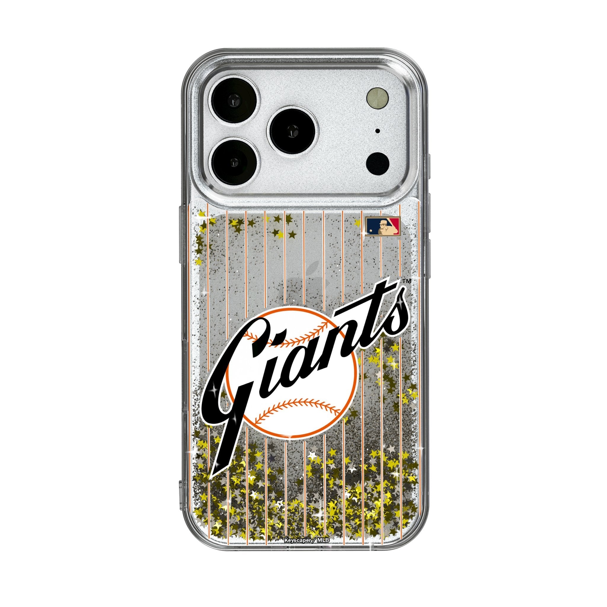 San Francisco Giants 1958-1967 - Cooperstown Collection Pinstripe Glitter Phone Case for Apple iPhone 17 Series
