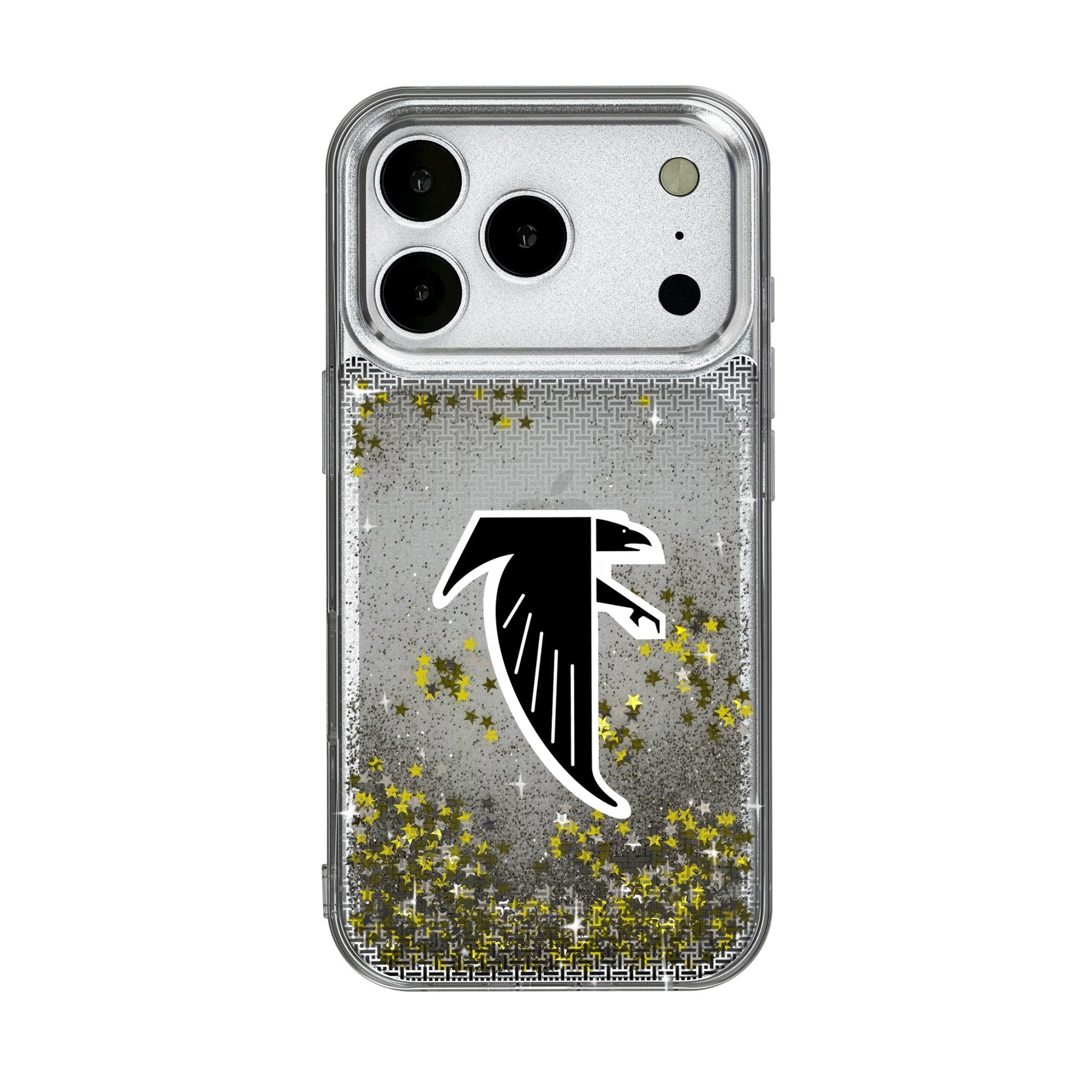 Atlanta Falcons Classic Linen Glitter Phone Case for Apple iPhone 17 Series