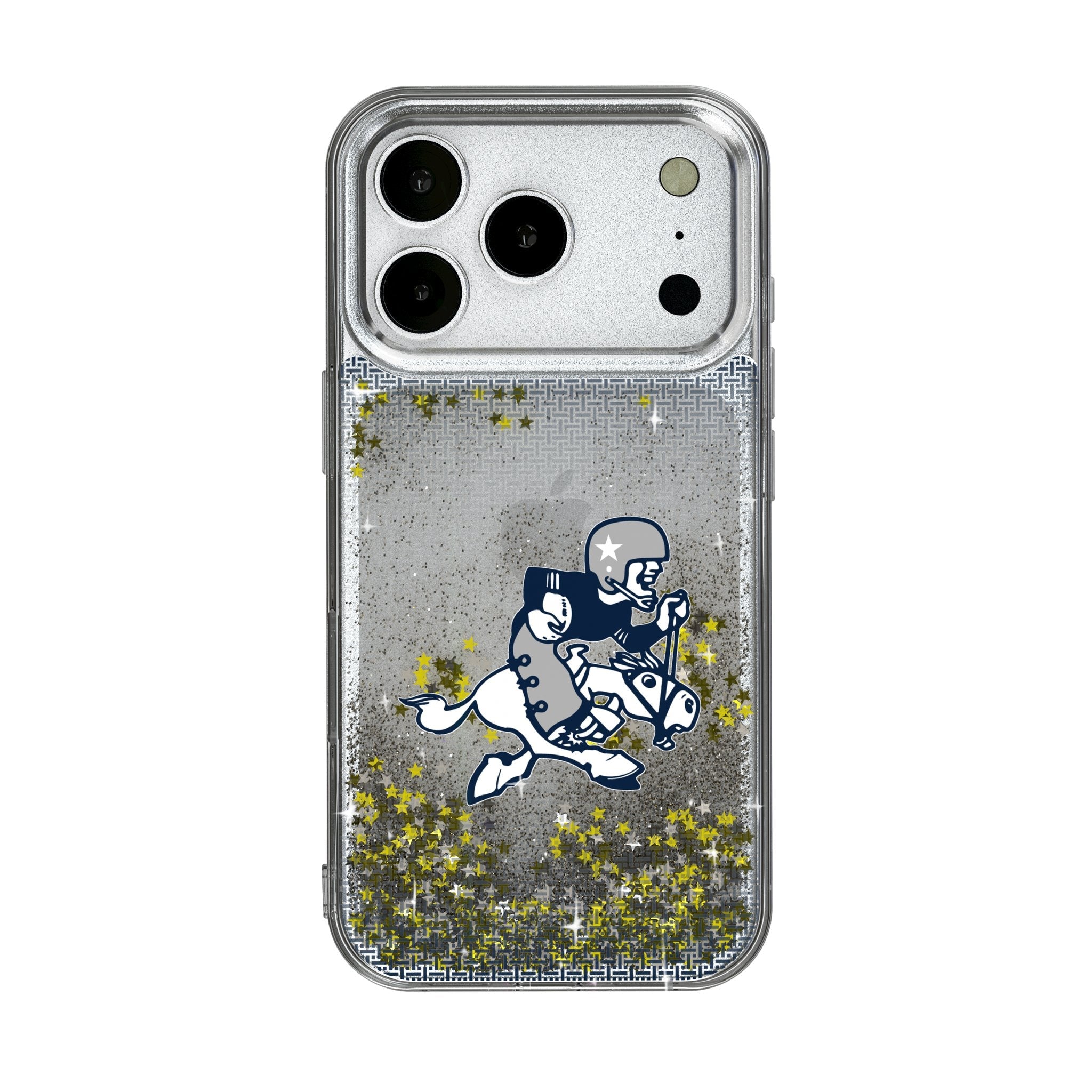Dallas Cowboys 1966-1969 Historic Collection Linen Glitter Phone Case for Apple iPhone 17 Series 1
